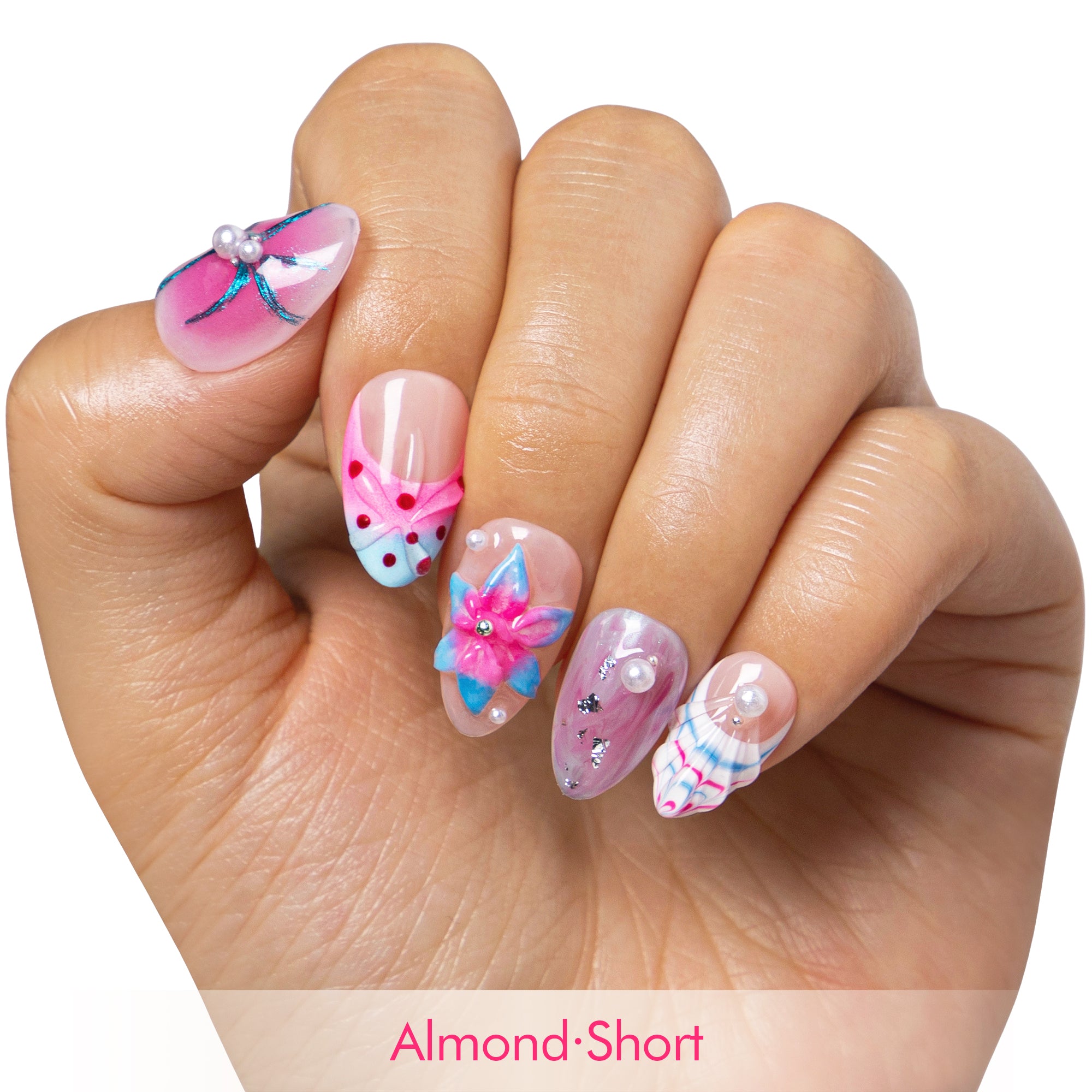Mermaid’s Mood Handmade Nails H549