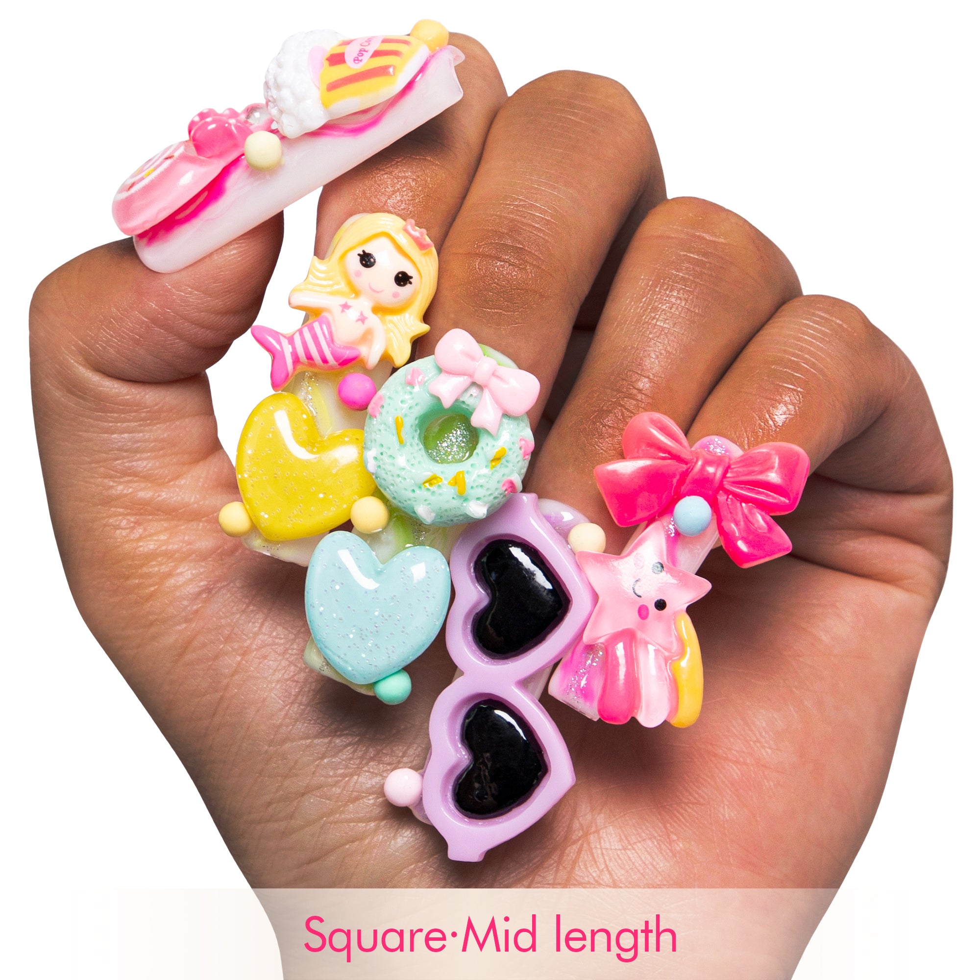 Candy Junk Handmade Nails H55