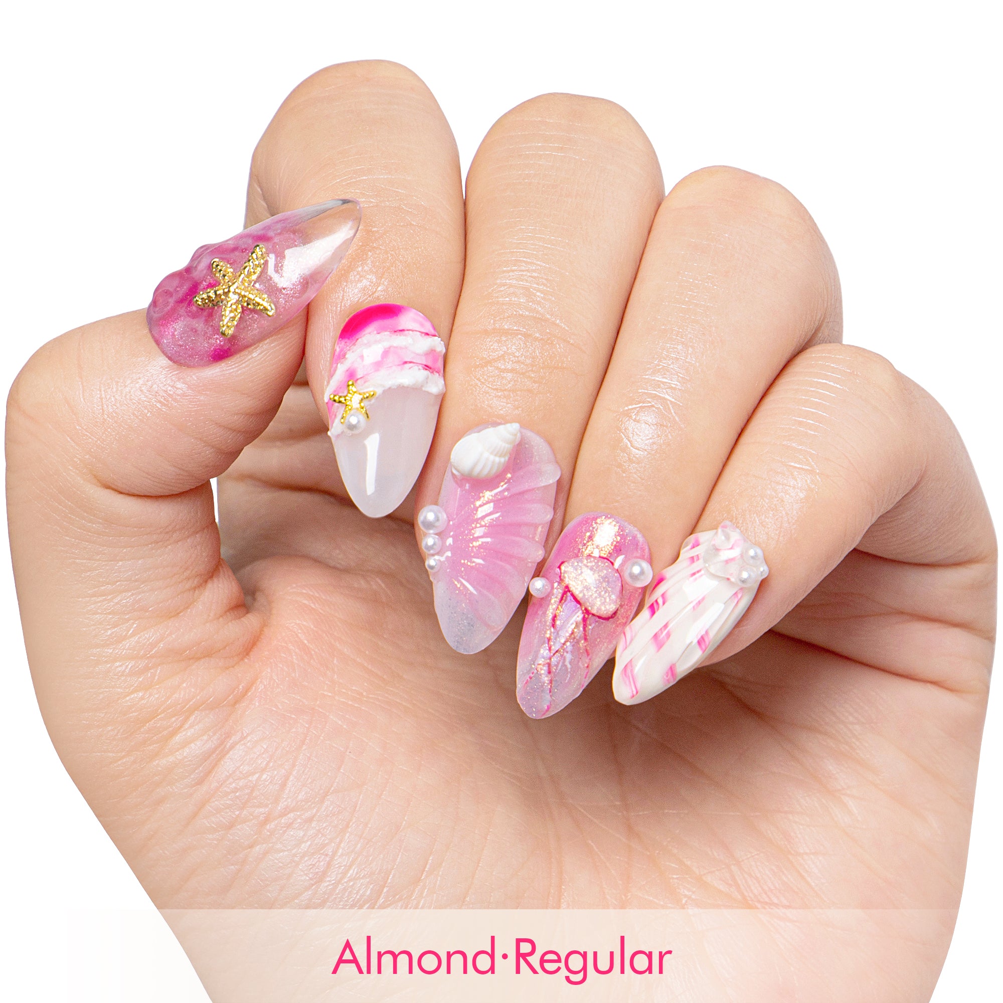 Seashell Siren Handmade Nails H550
