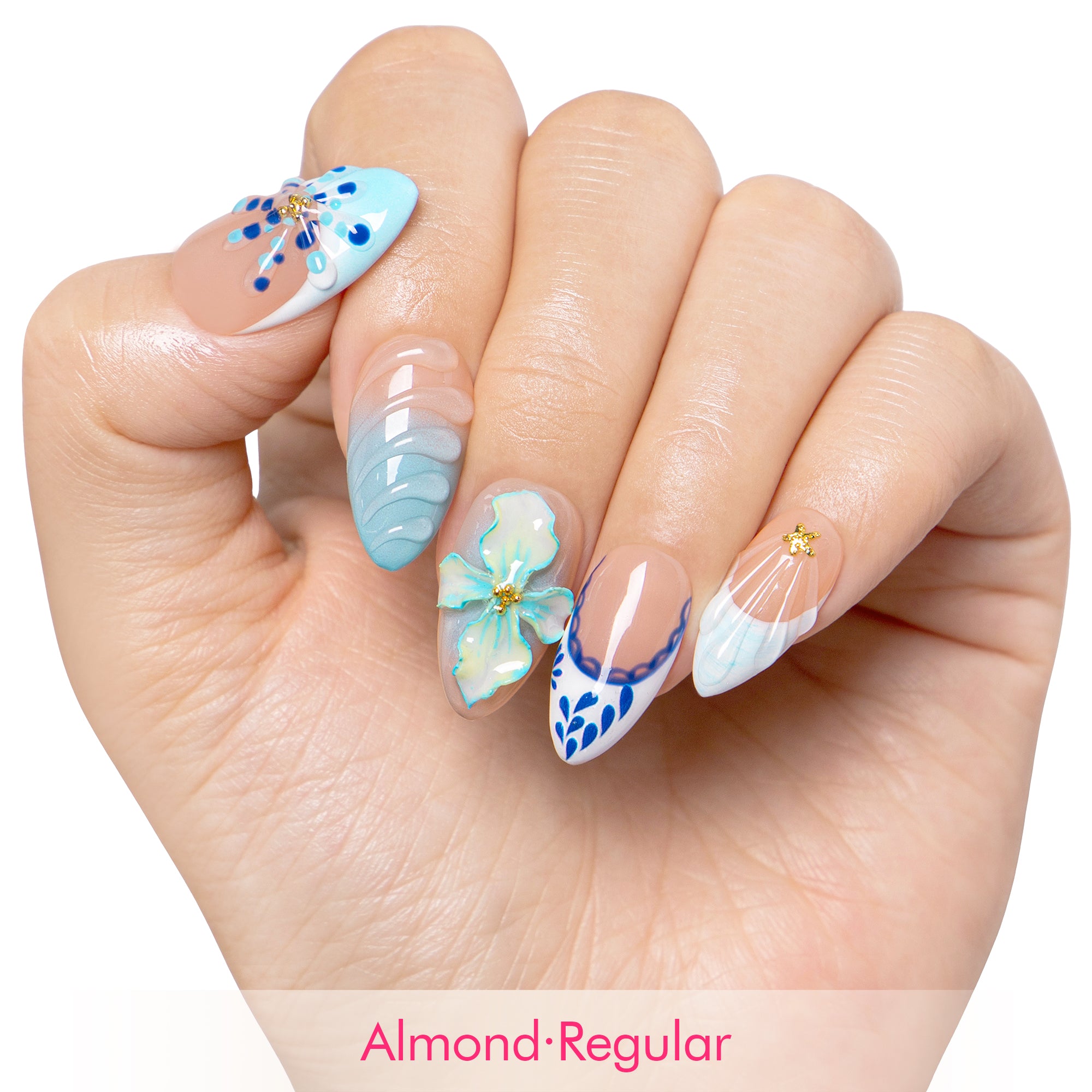 Summer Siren Handmade Nails H551