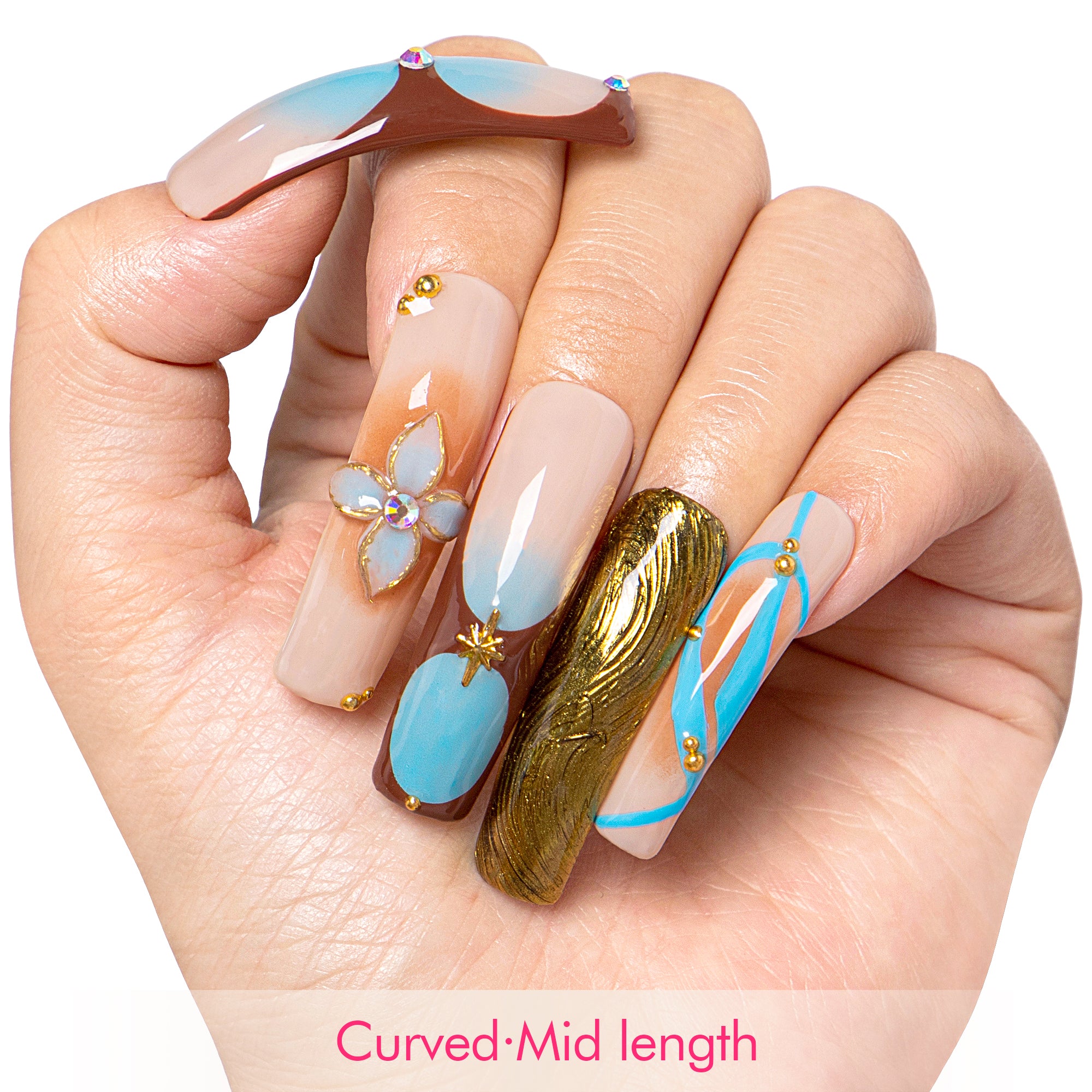 Starlight Muse Handmade Nails H558