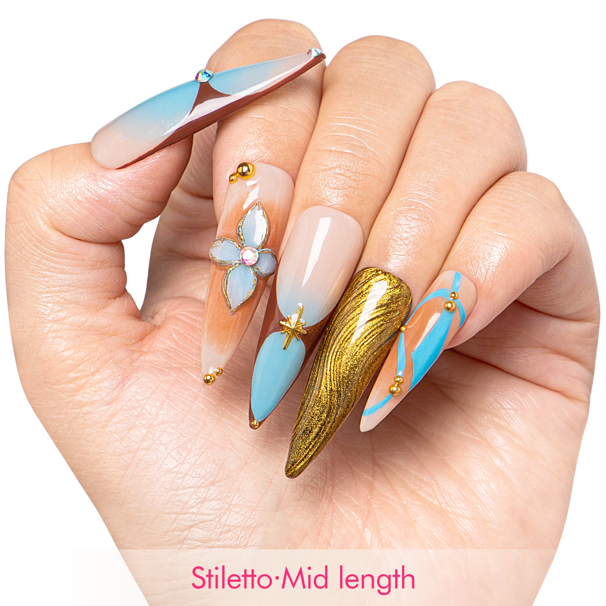 Starlight Muse Handmade Nails H558