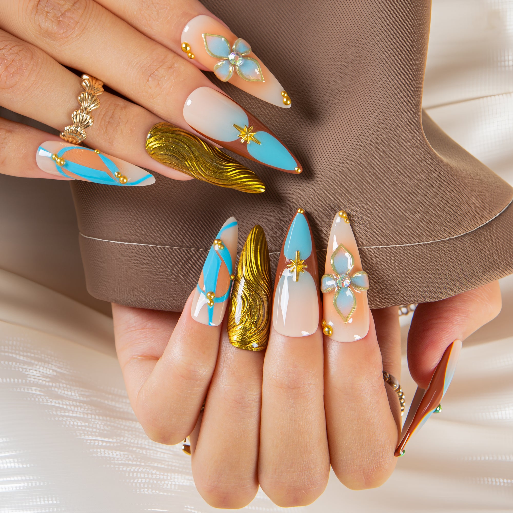 Starlight Muse Handmade Nails H558