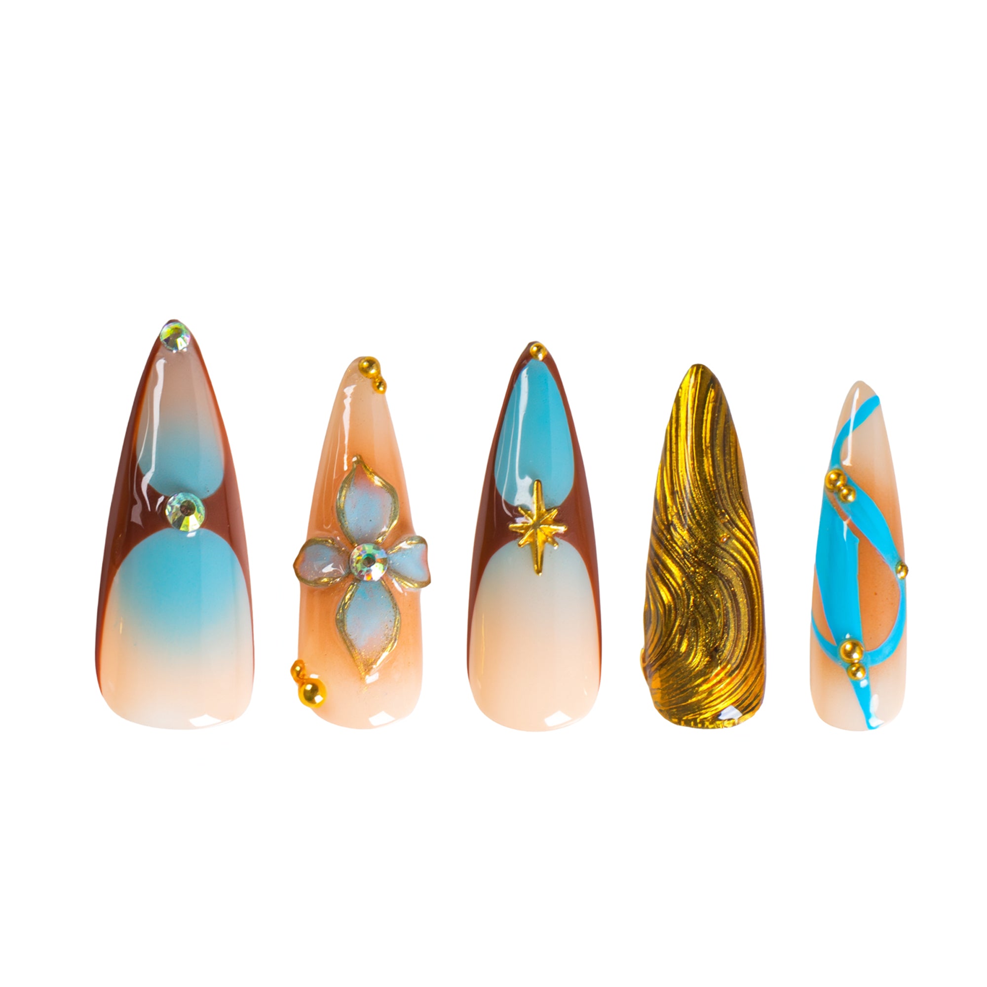 Starlight Muse Handmade Nails H558