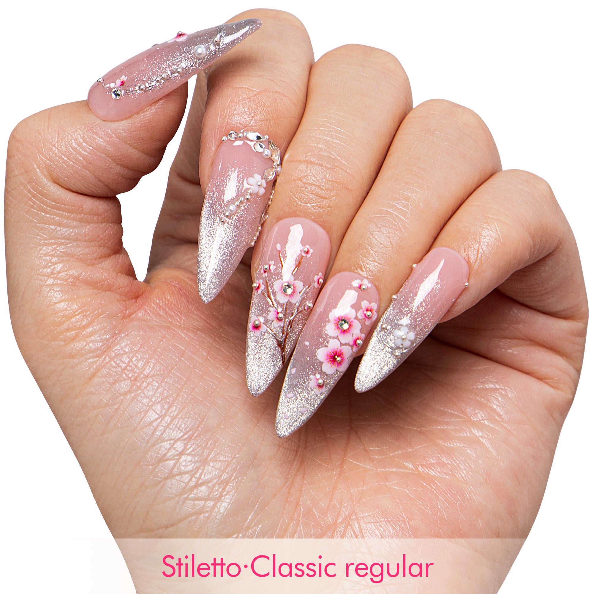 Sweet Sakura Handmade Nails H559
