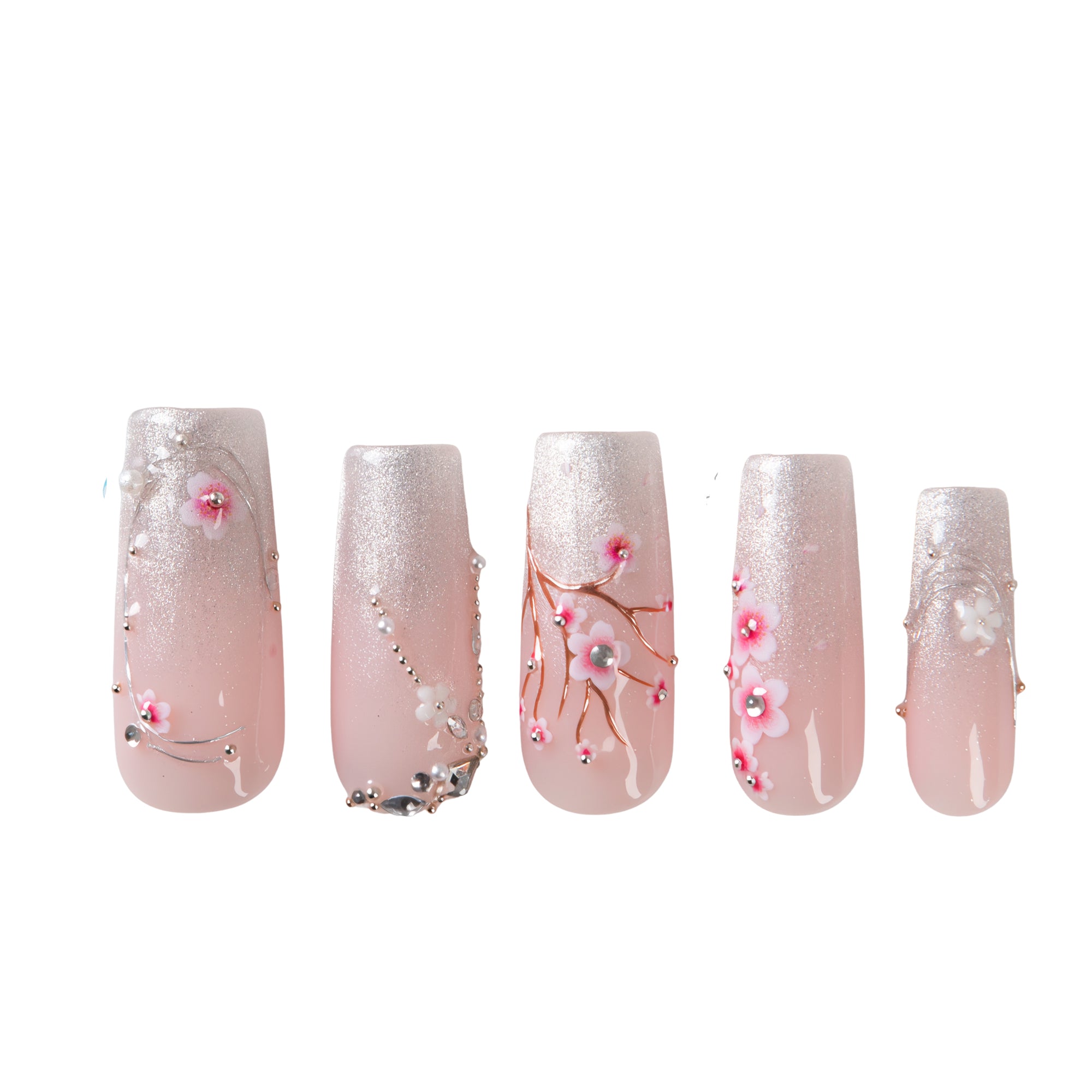 Sweet Sakura Handmade Nails H559