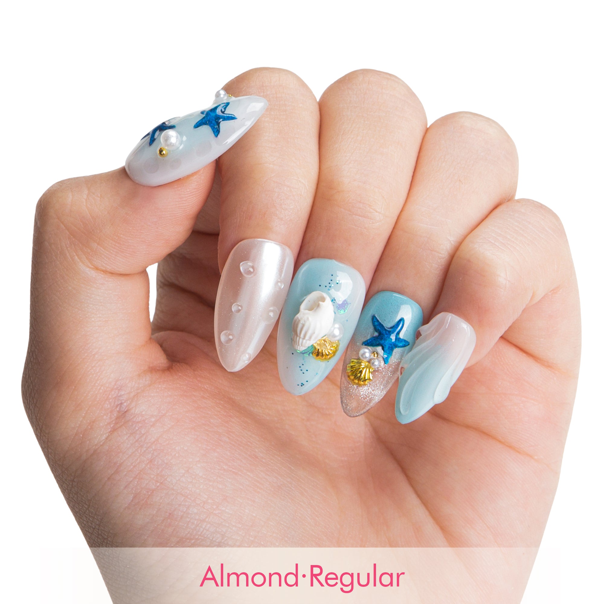 Starfish Kisses Handmade Nails H560