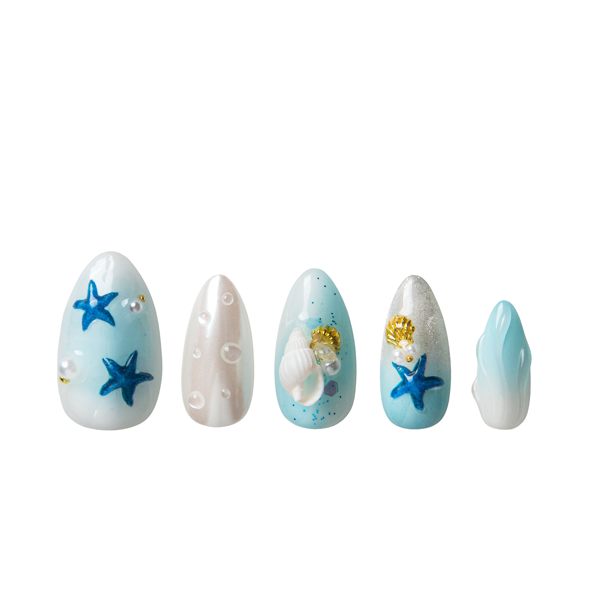 Starfish Kisses Handmade Nails H560
