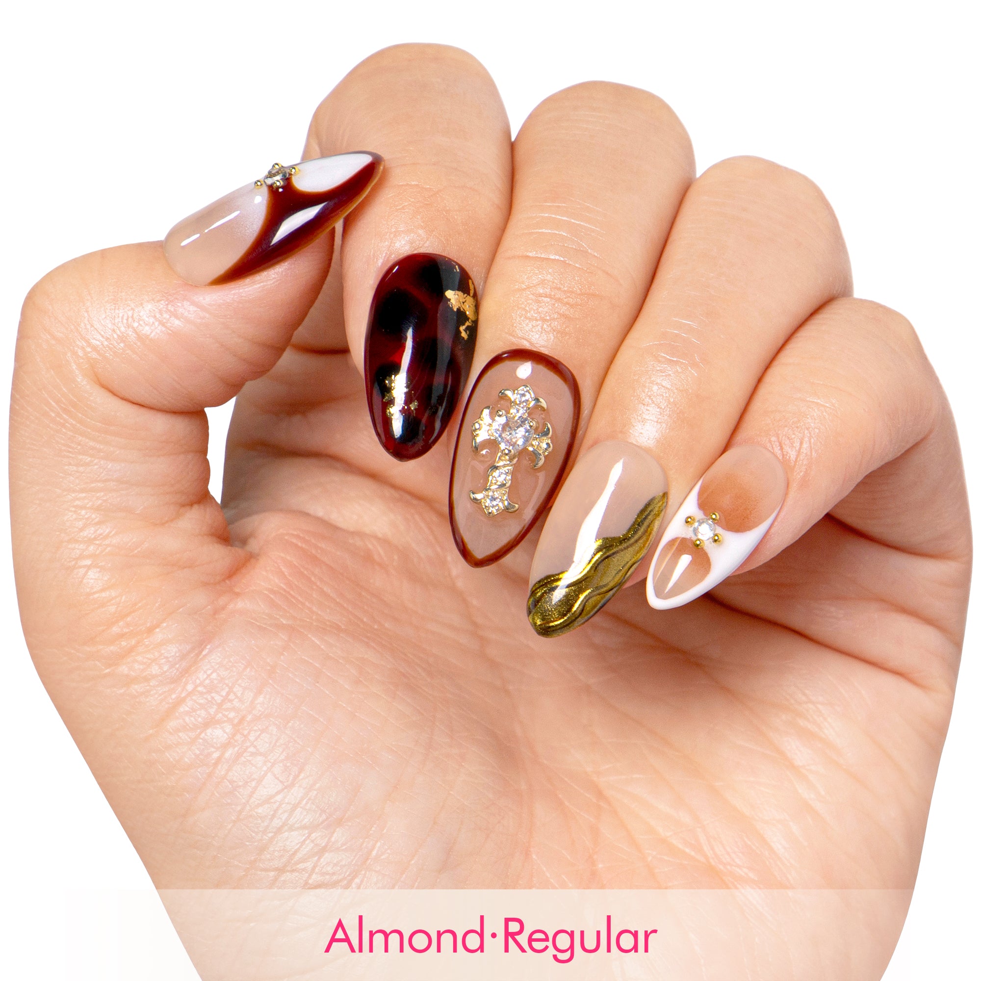 Blessed In Bronze Handmade Nails H561