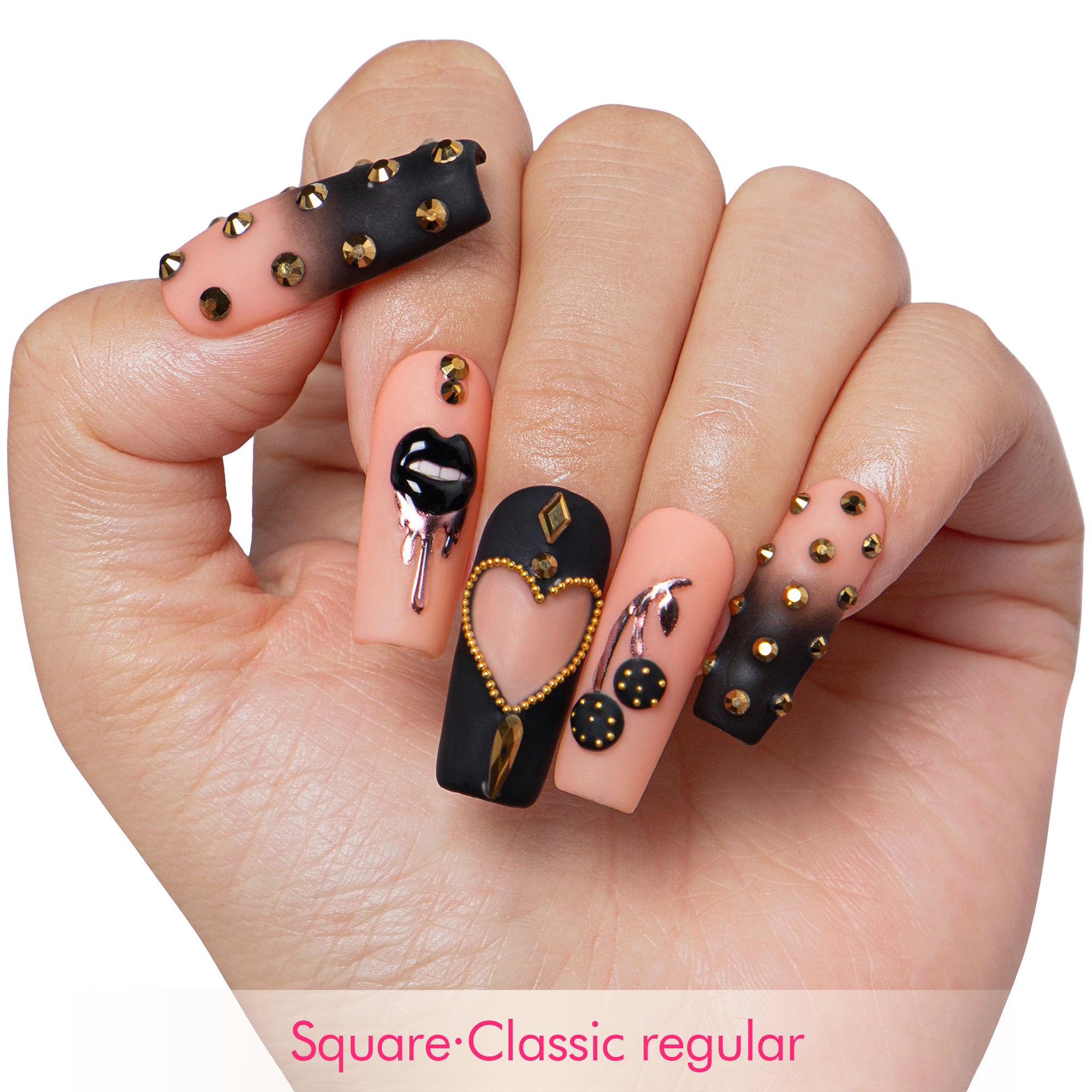 XOXO, Venom Wild Handmade Nails H563
