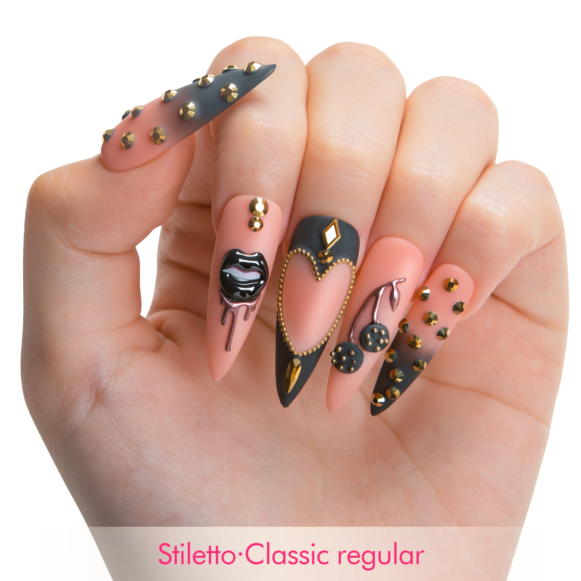 XOXO, Venom Wild Handmade Nails H563