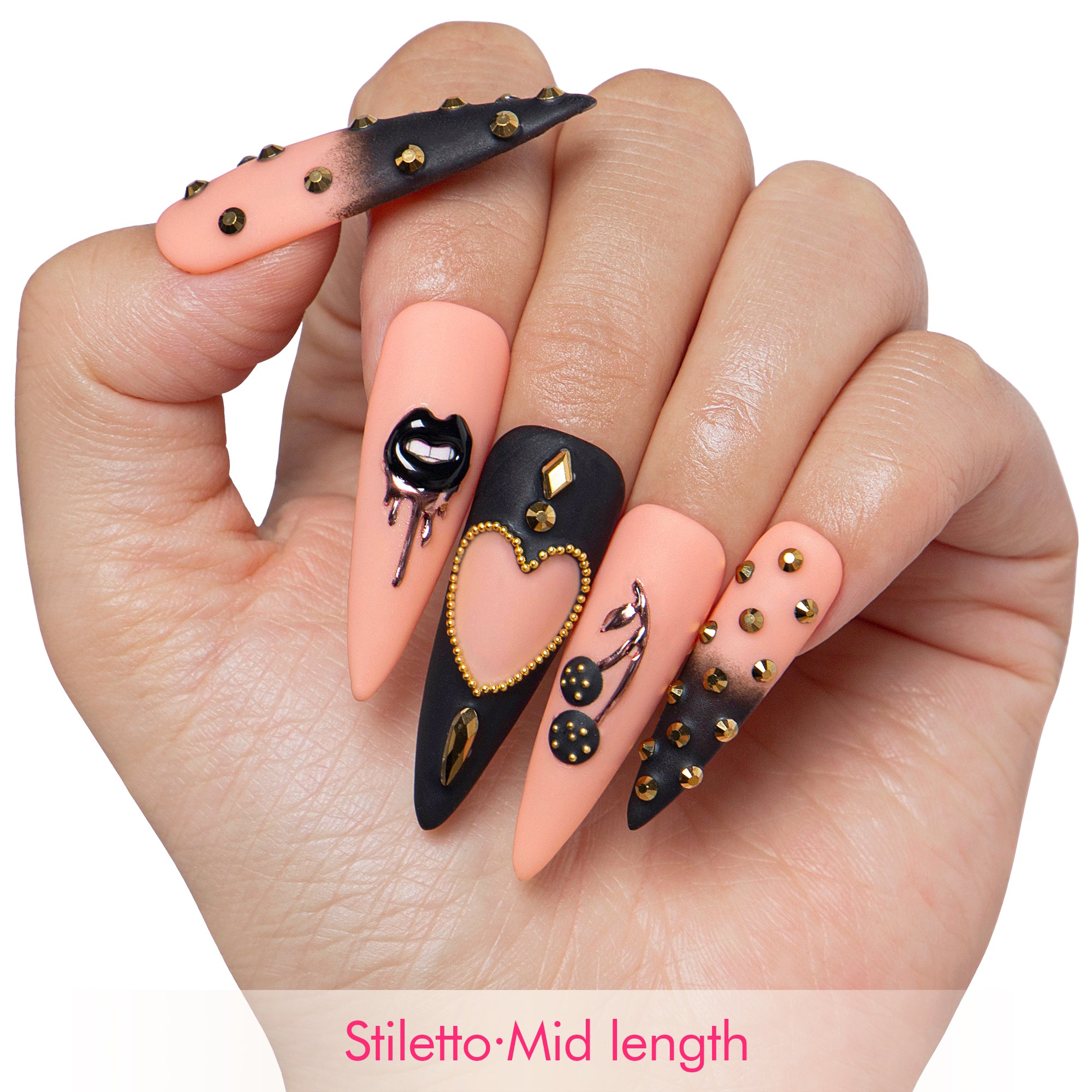 XOXO, Venom Wild Handmade Nails H563