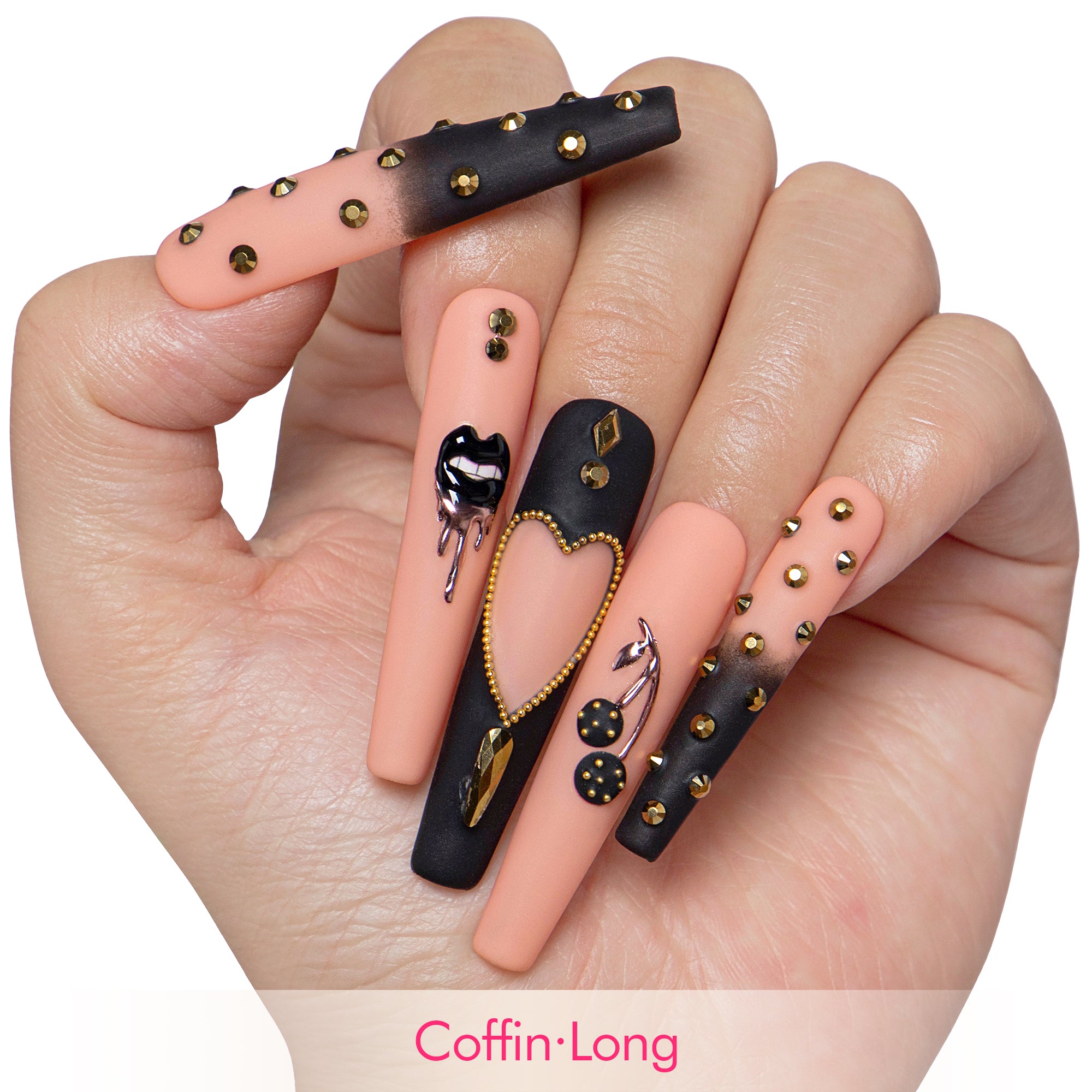 XOXO, Venom Wild Handmade Nails H563