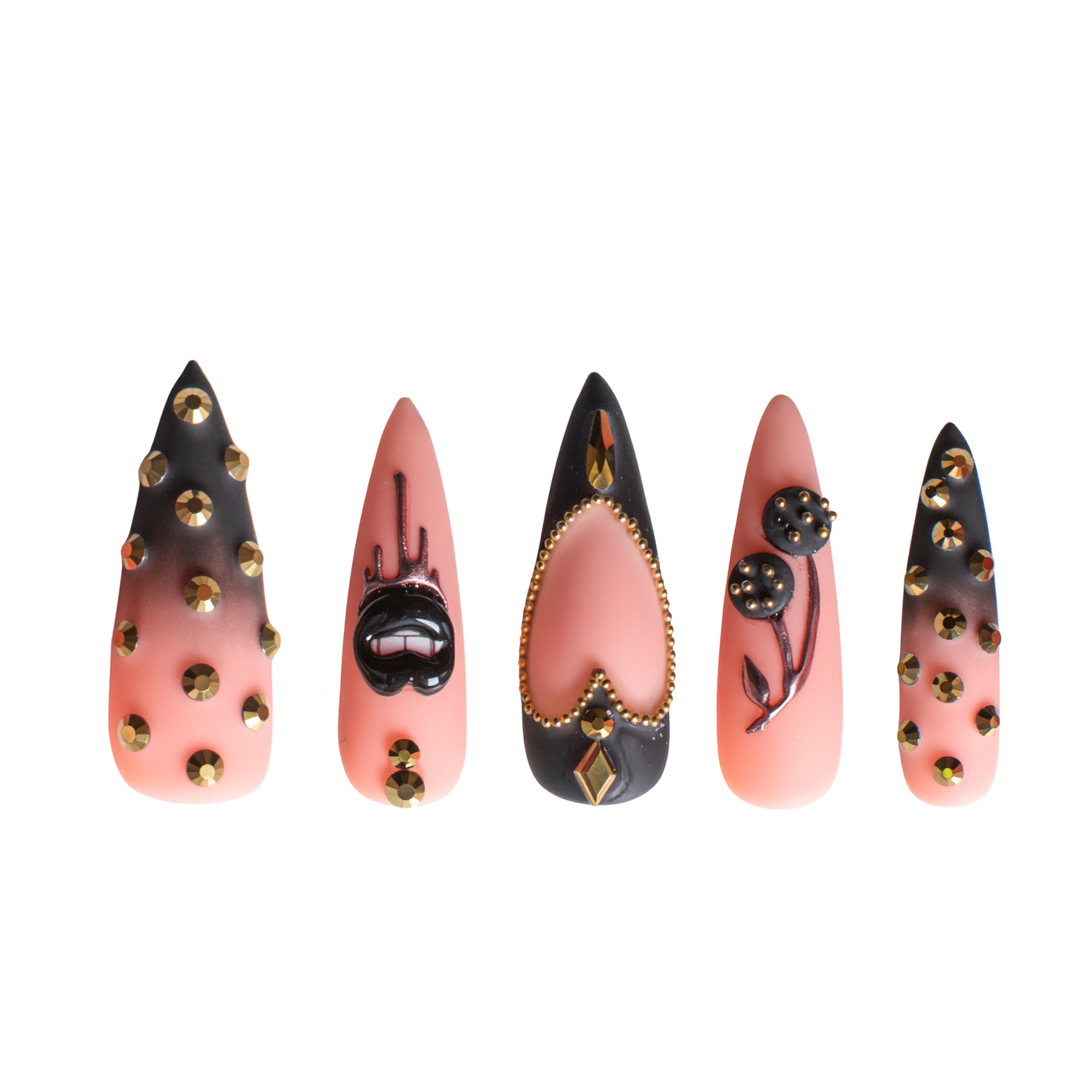 XOXO, Venom Wild Handmade Nails H563