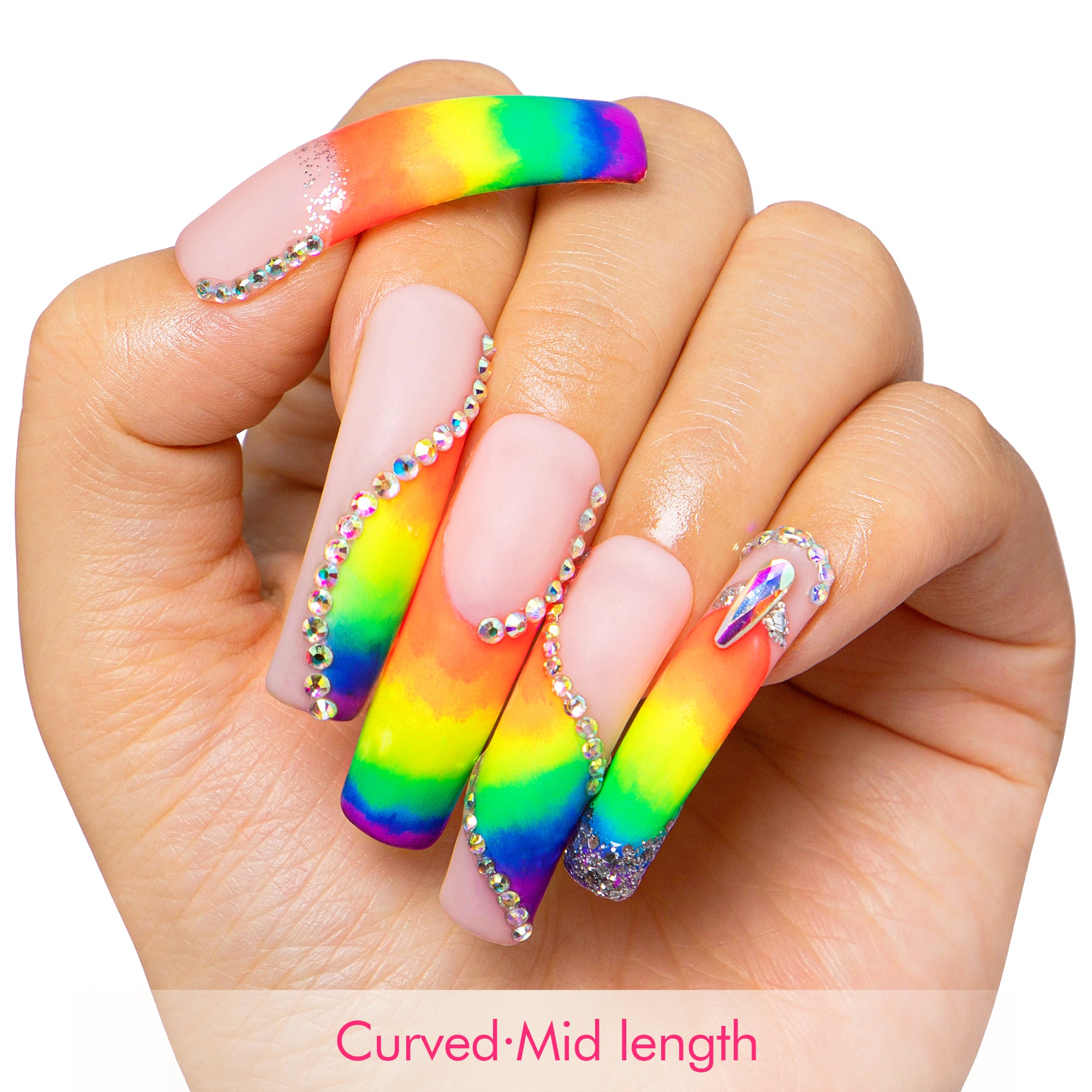 Stand Up & Speak Out Handmade Nails H565
