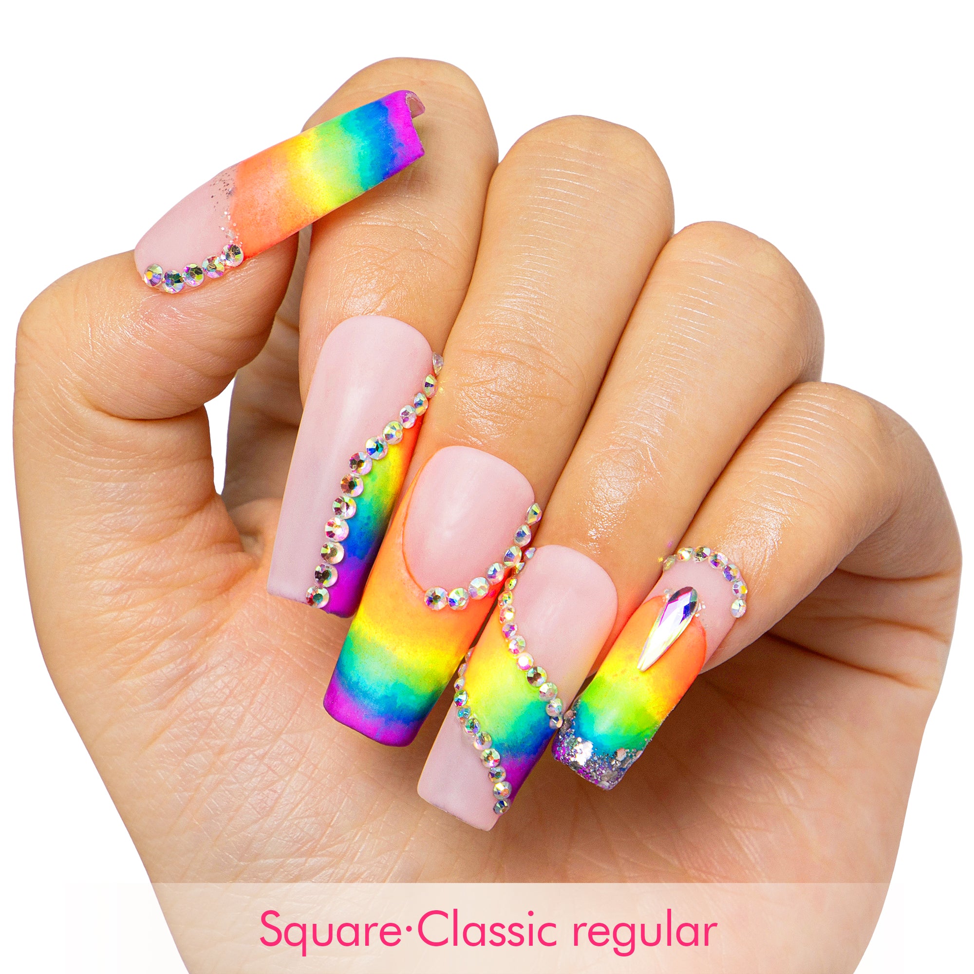 Stand Up & Speak Out Handmade Nails H565