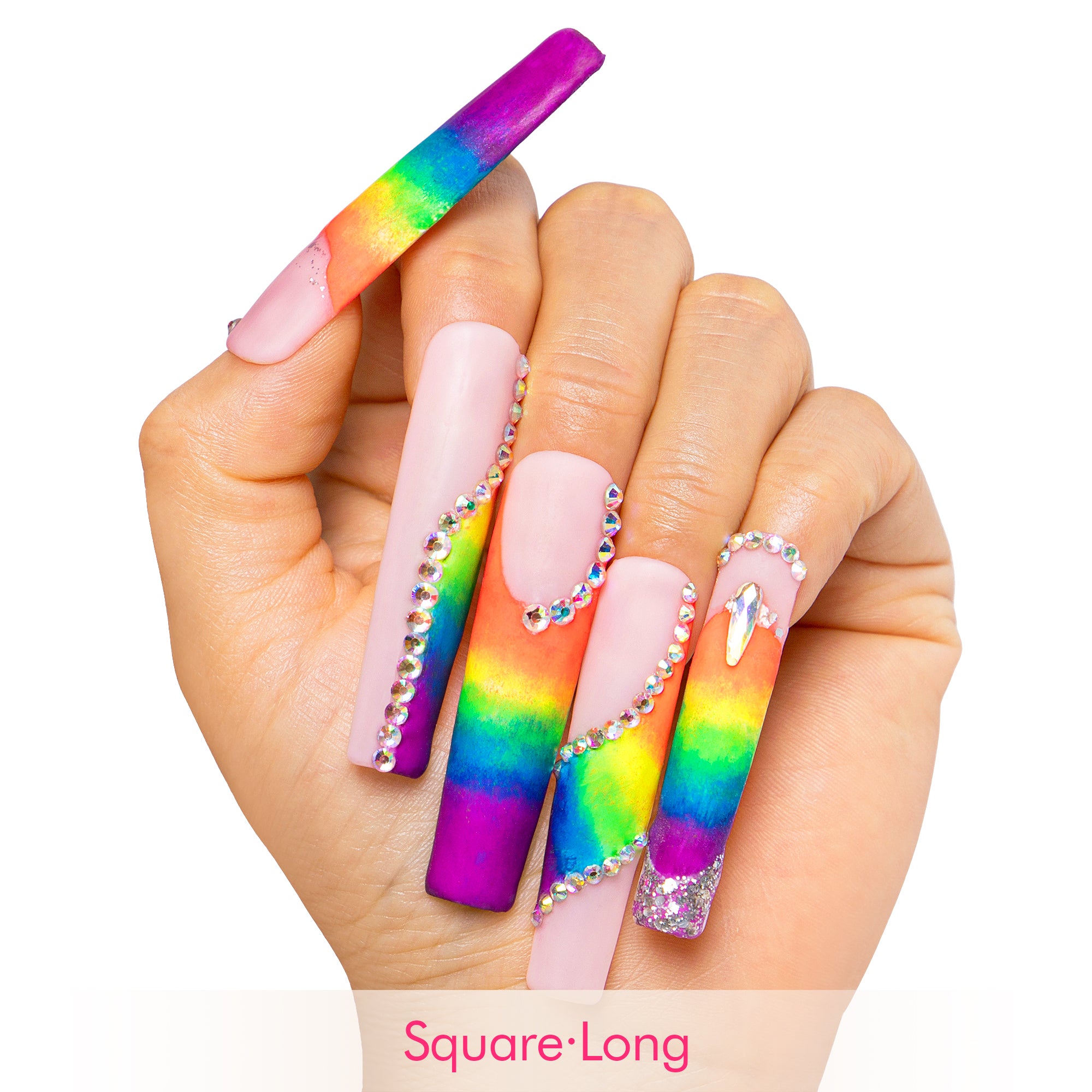 Stand Up & Speak Out Handmade Nails H565