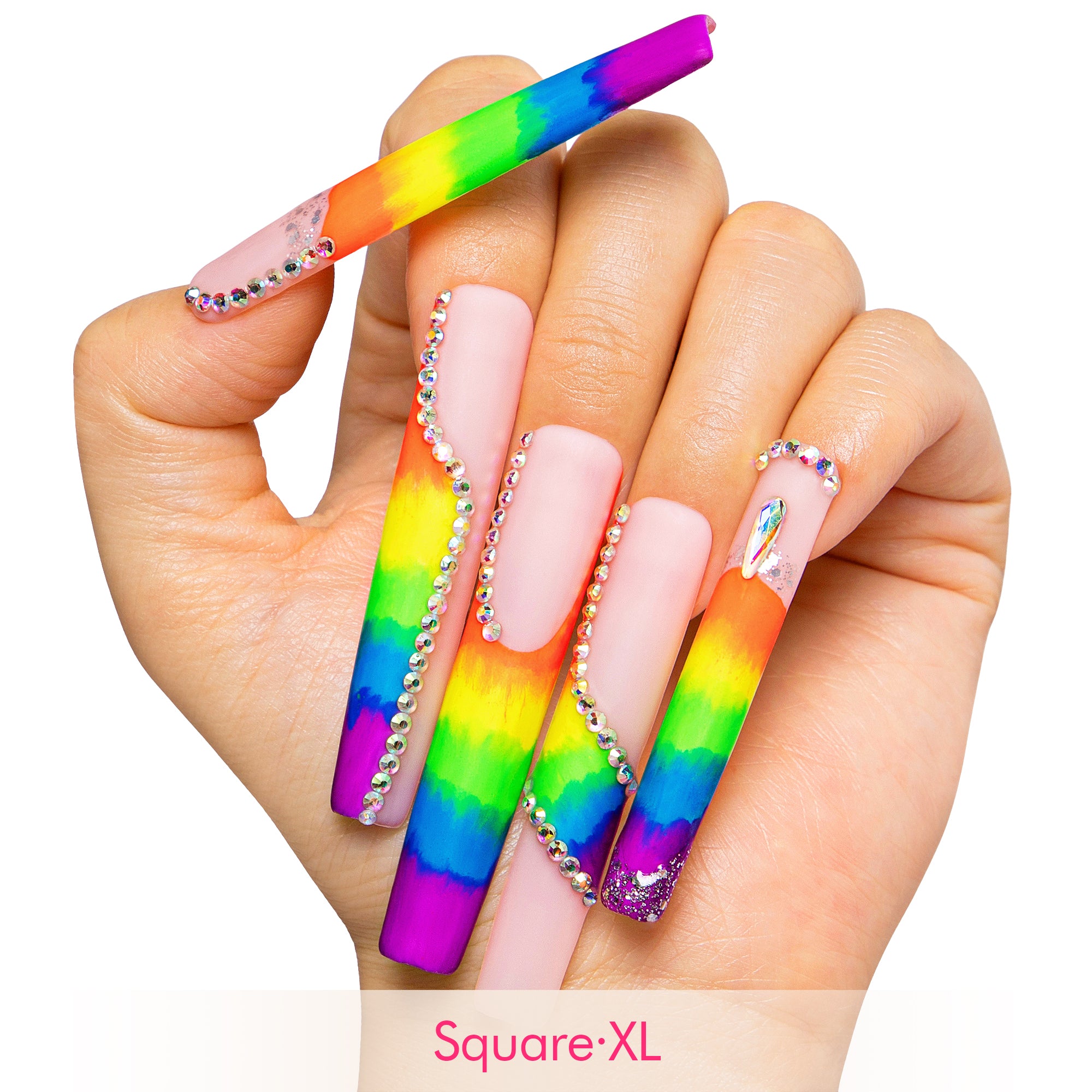 Stand Up & Speak Out Handmade Nails H565