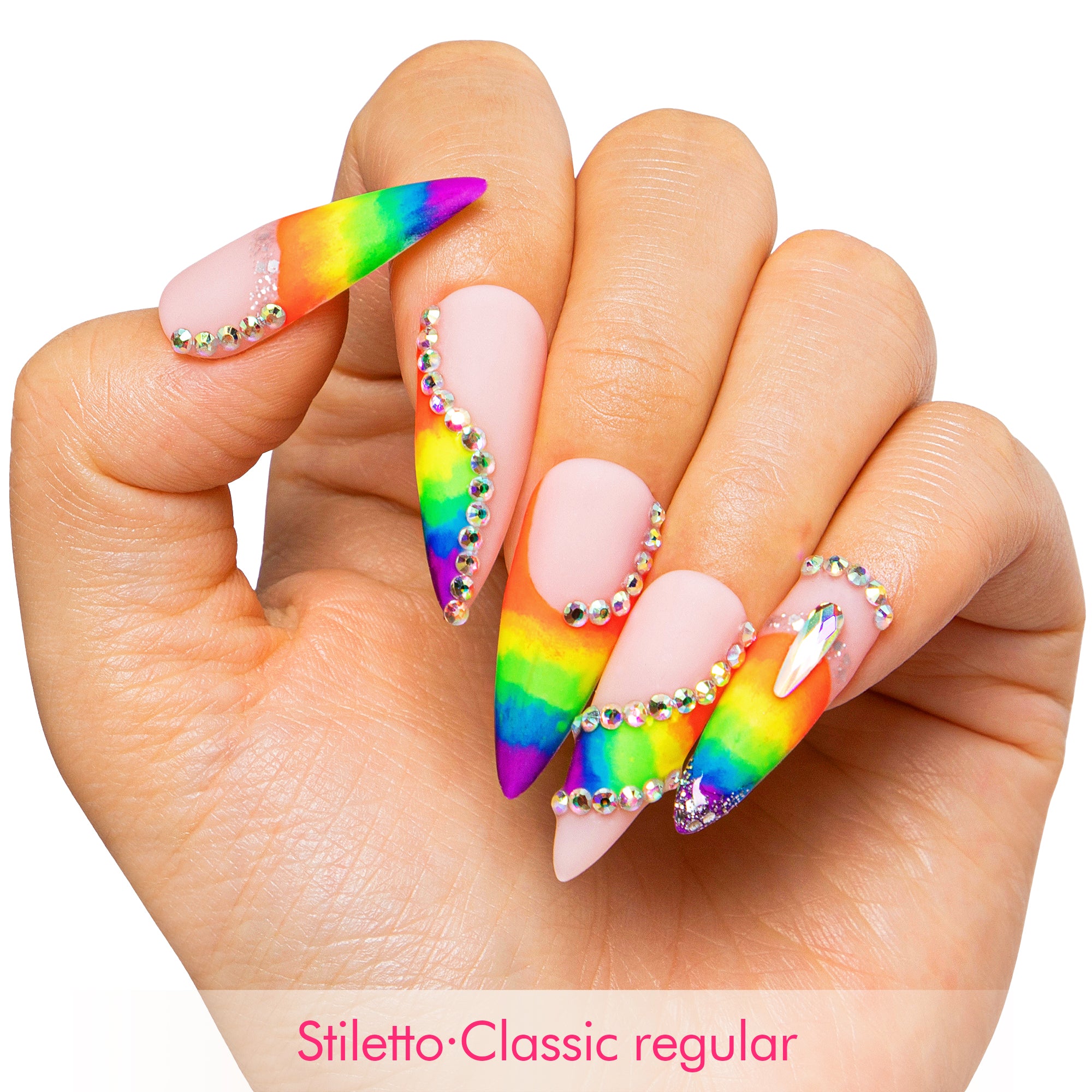 Stand Up & Speak Out Handmade Nails H565