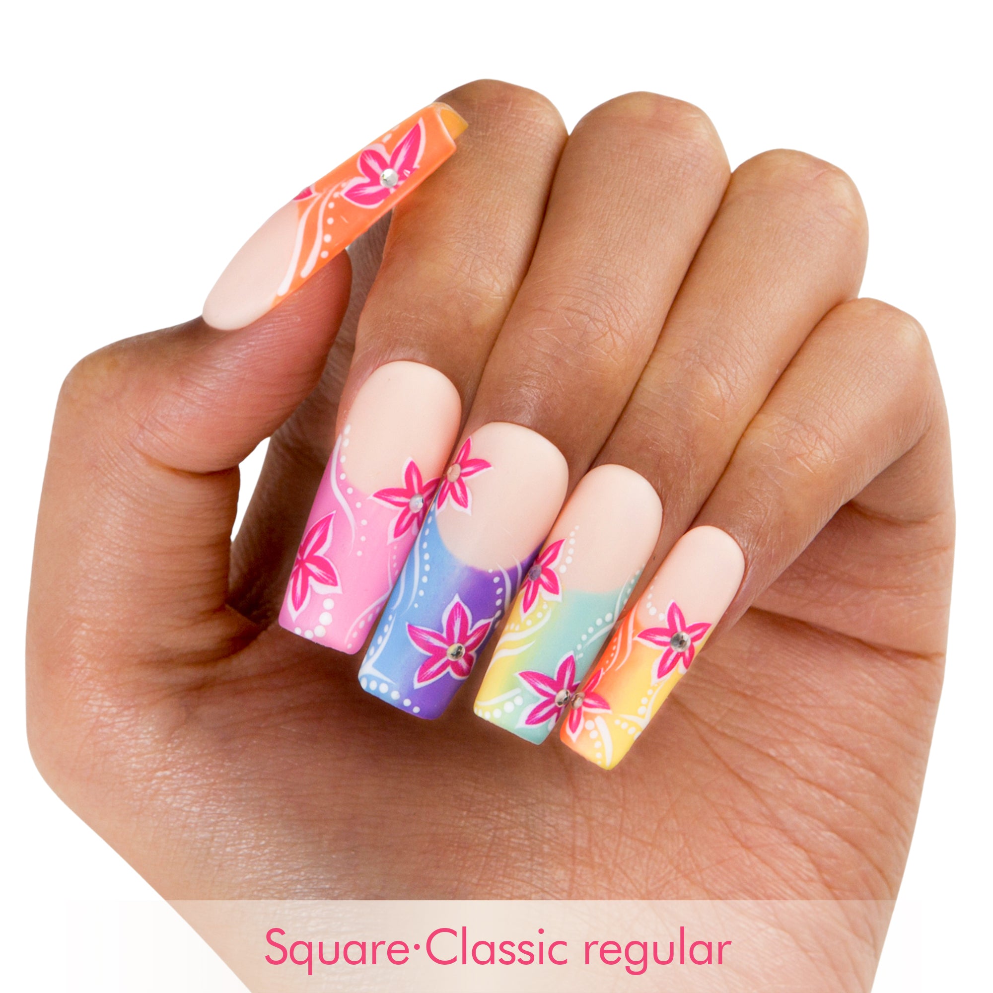 Color Me Chaotic Handmade Nails H571