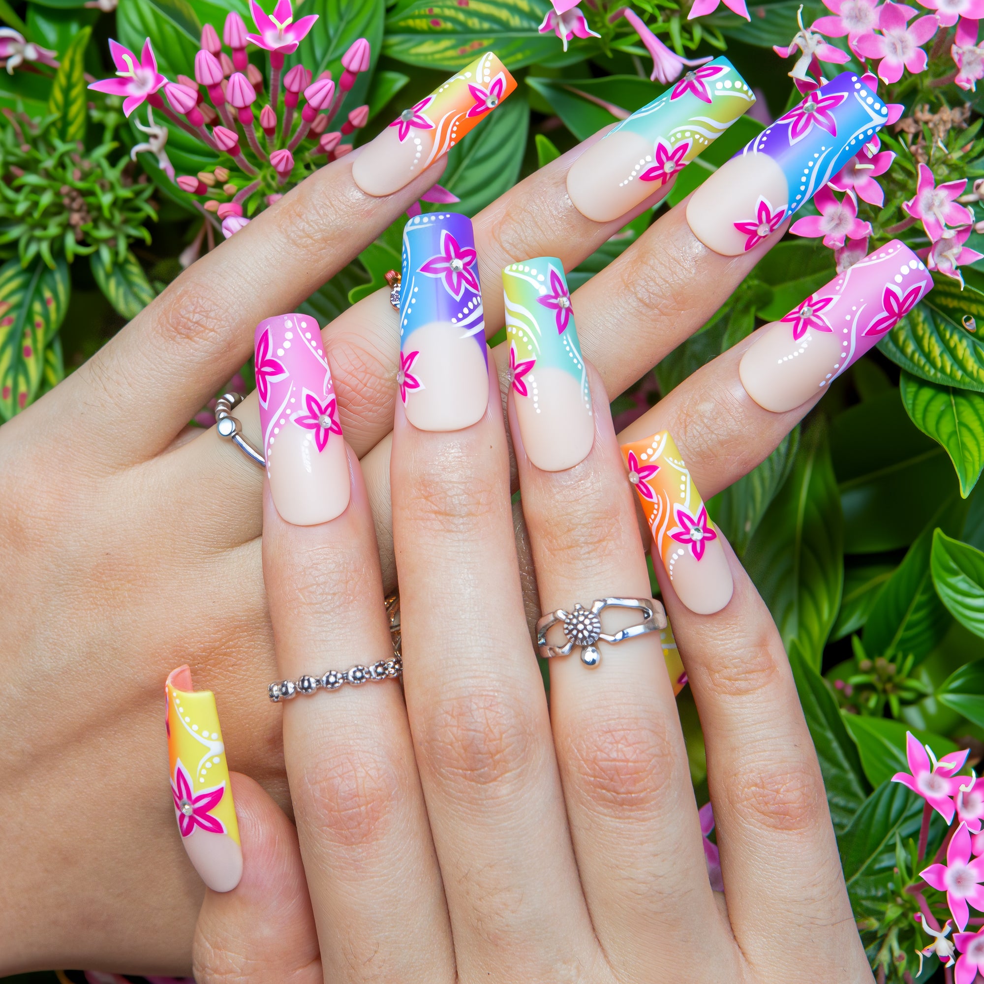 Color Me Chaotic Handmade Nails H571