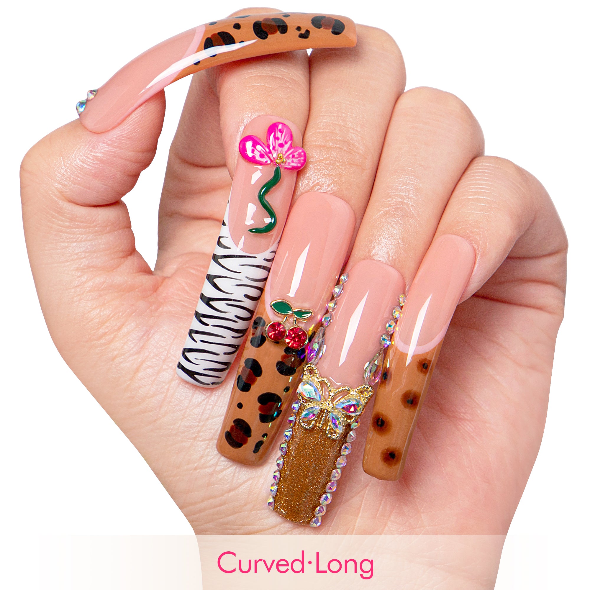 Forbidden Fruit Energy Handmade Nails H572