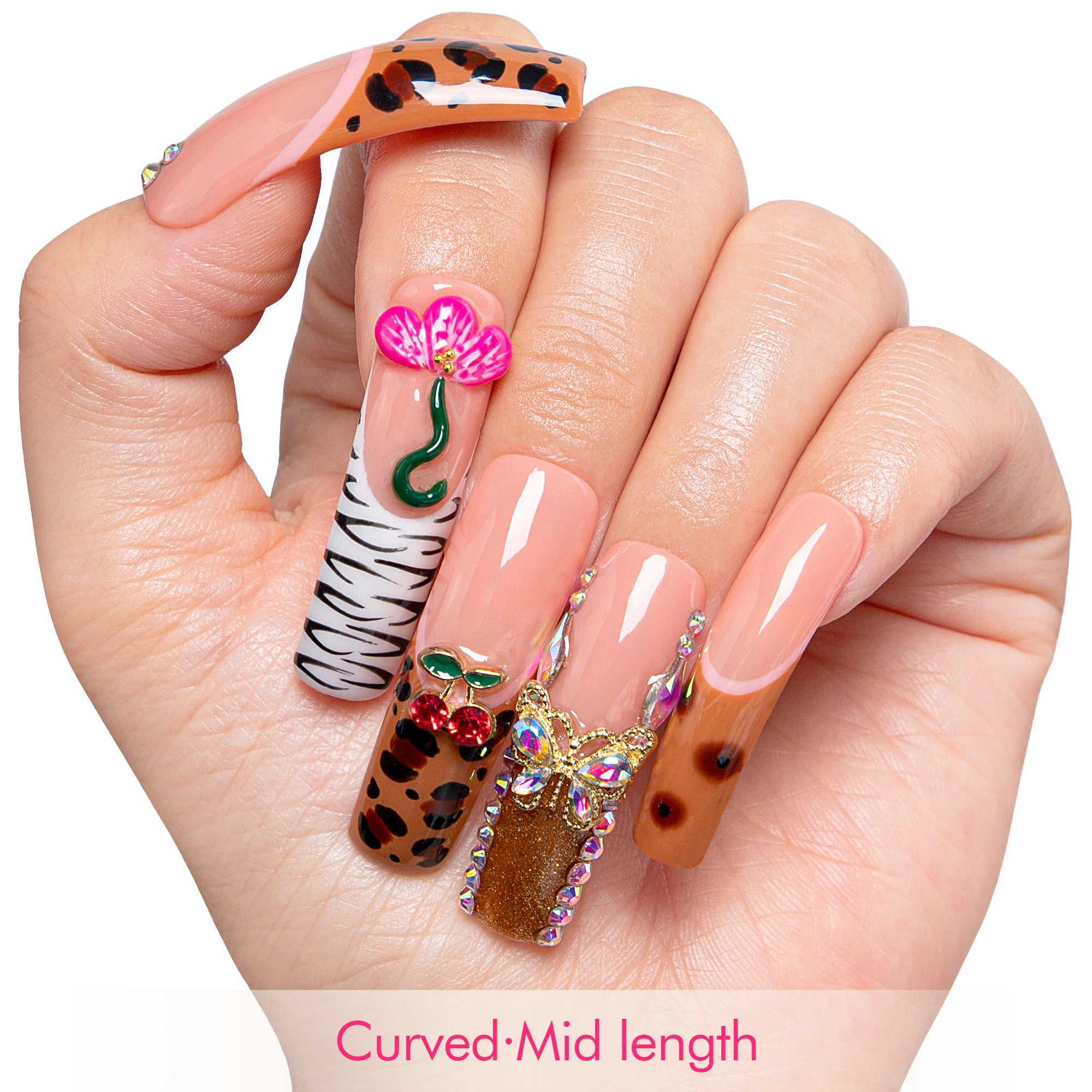 Forbidden Fruit Energy Handmade Nails H572
