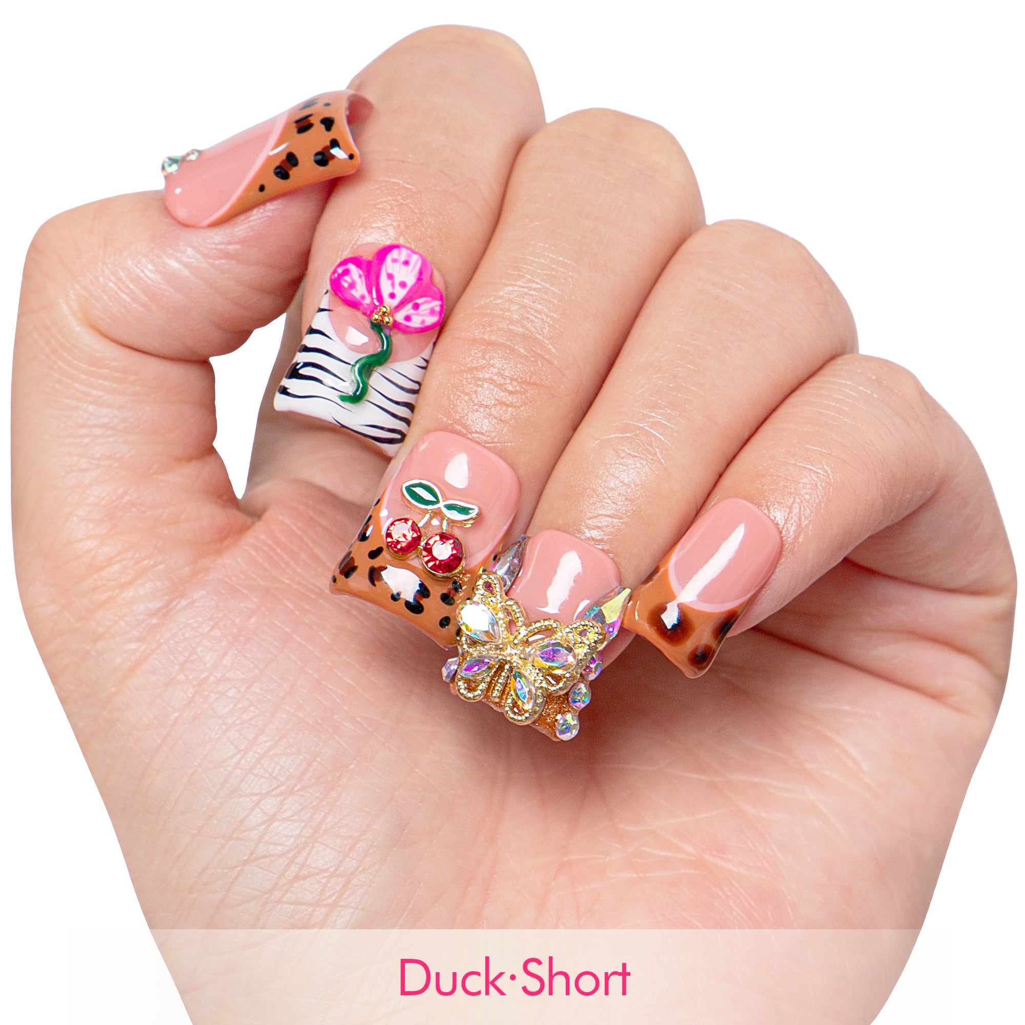 Forbidden Fruit Energy Handmade Nails H572