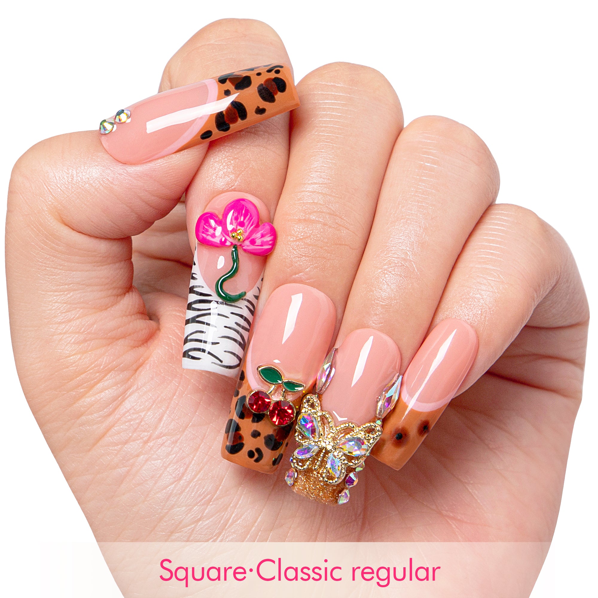 Forbidden Fruit Energy Handmade Nails H572