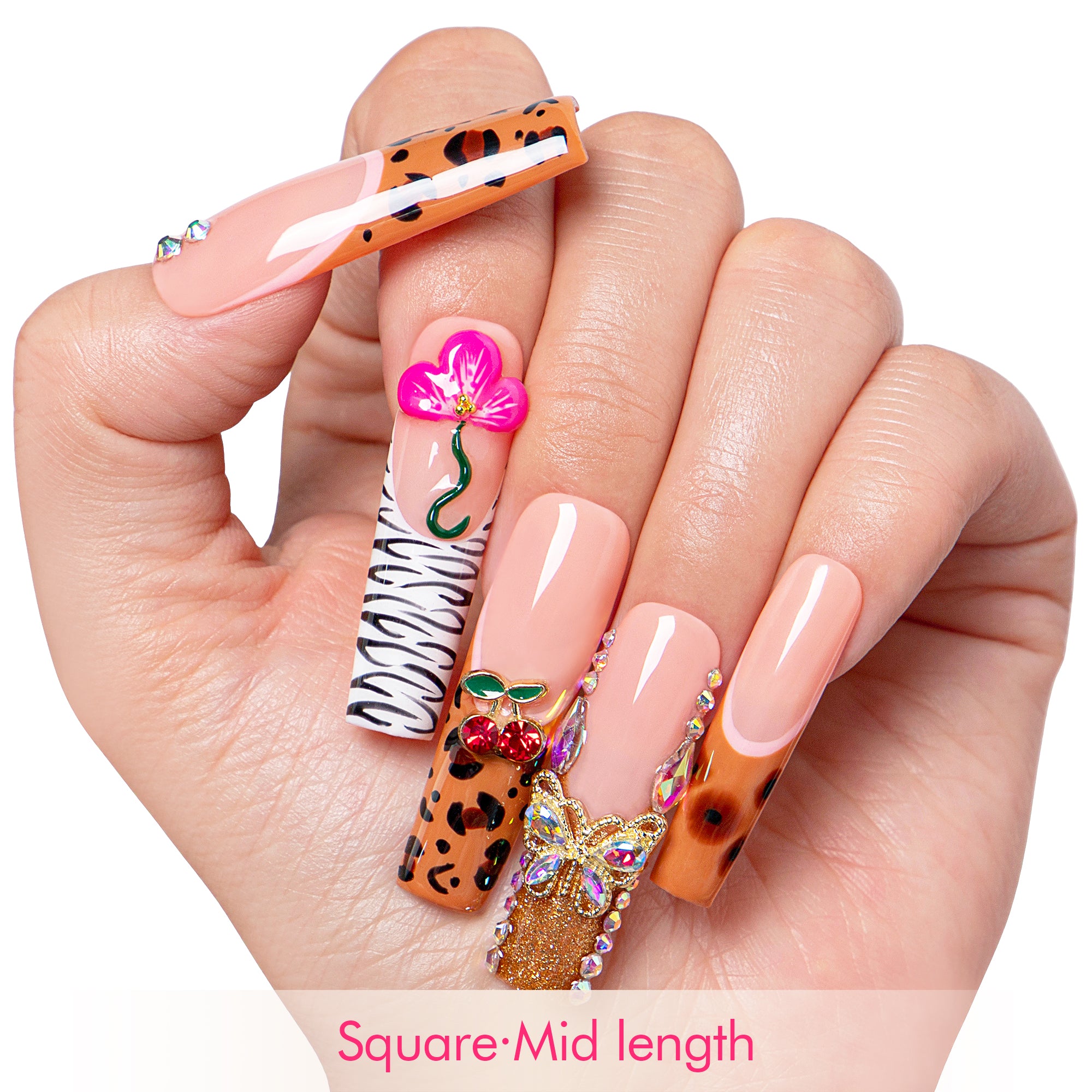 Forbidden Fruit Energy Handmade Nails H572