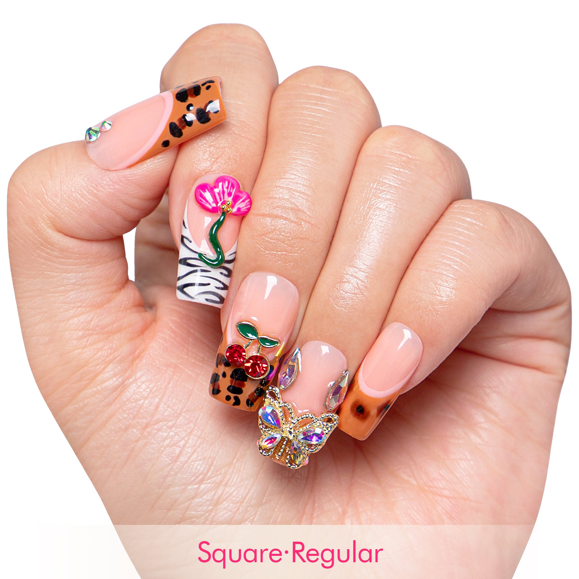 Forbidden Fruit Energy Handmade Nails H572