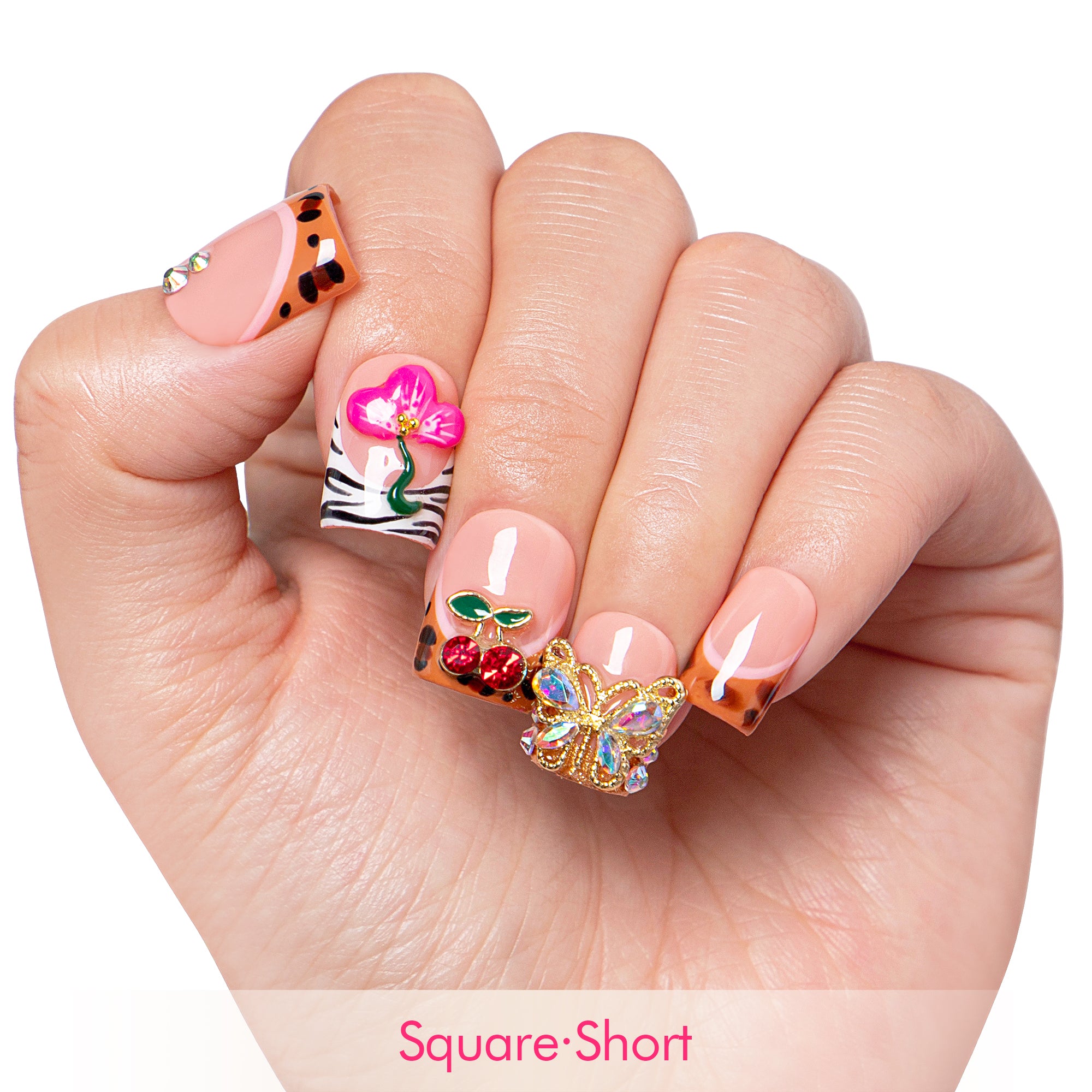 Forbidden Fruit Energy Handmade Nails H572