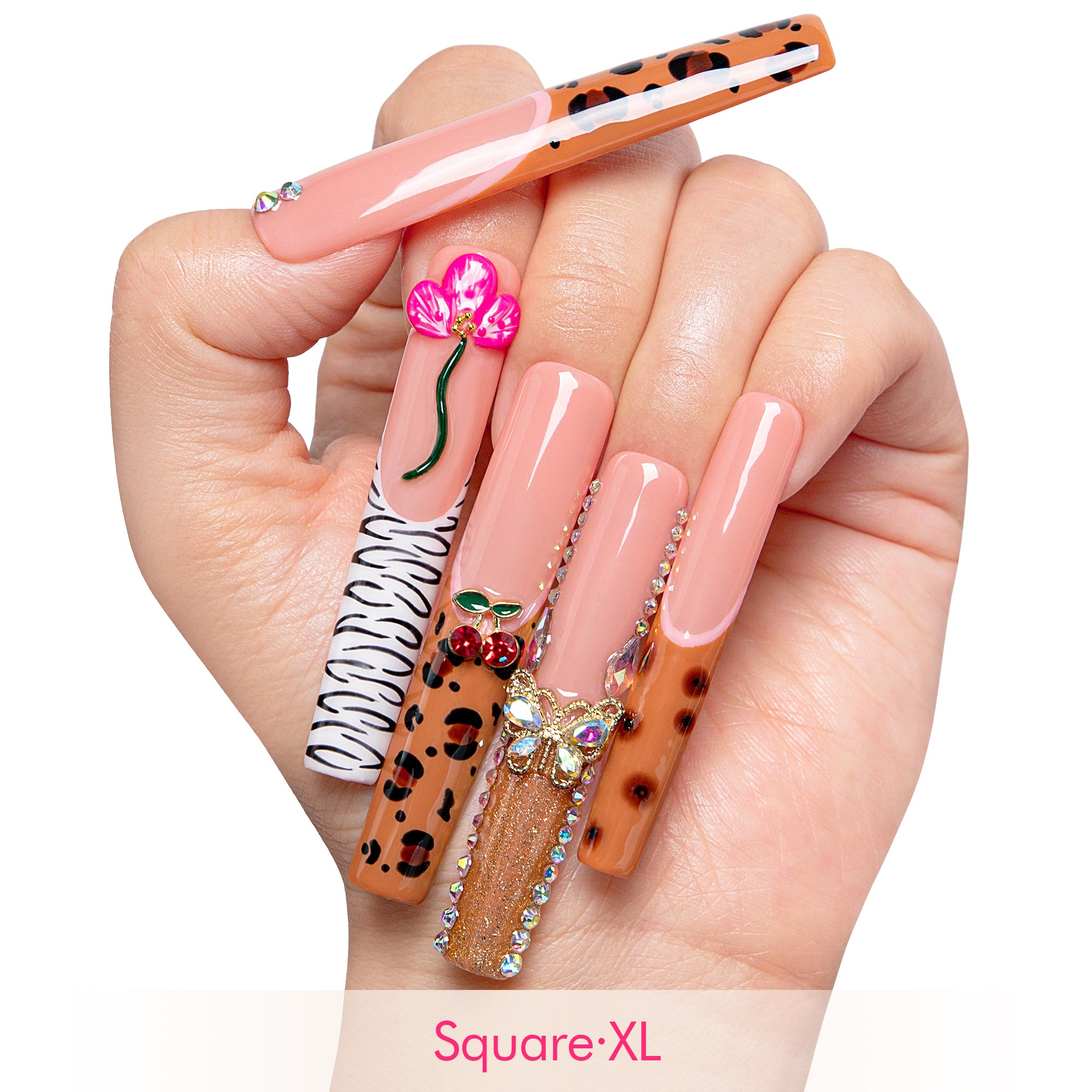 Forbidden Fruit Energy Handmade Nails H572