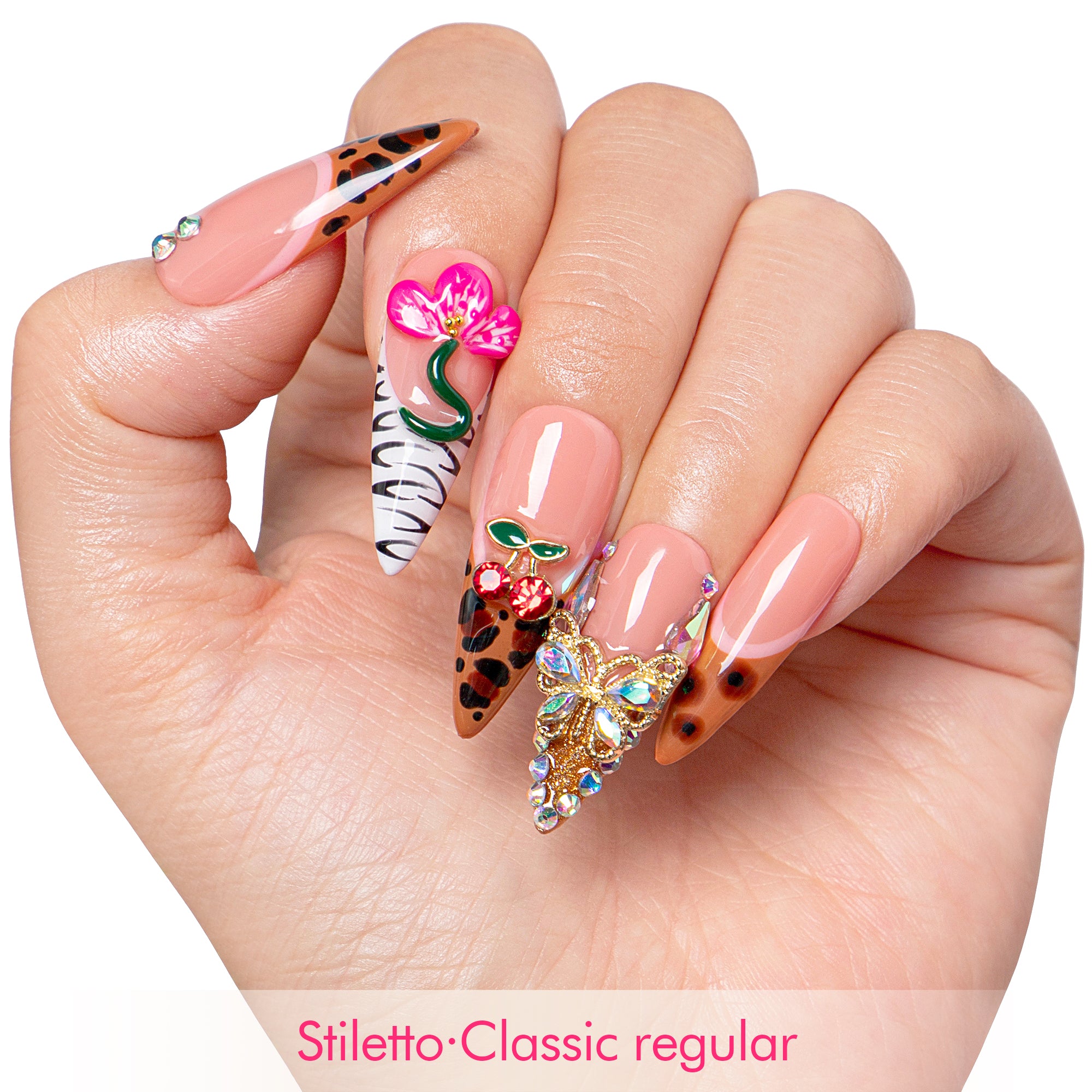 Forbidden Fruit Energy Handmade Nails H572