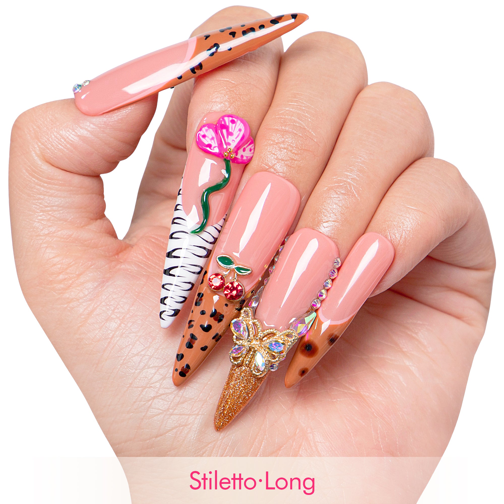 Forbidden Fruit Energy Handmade Nails H572