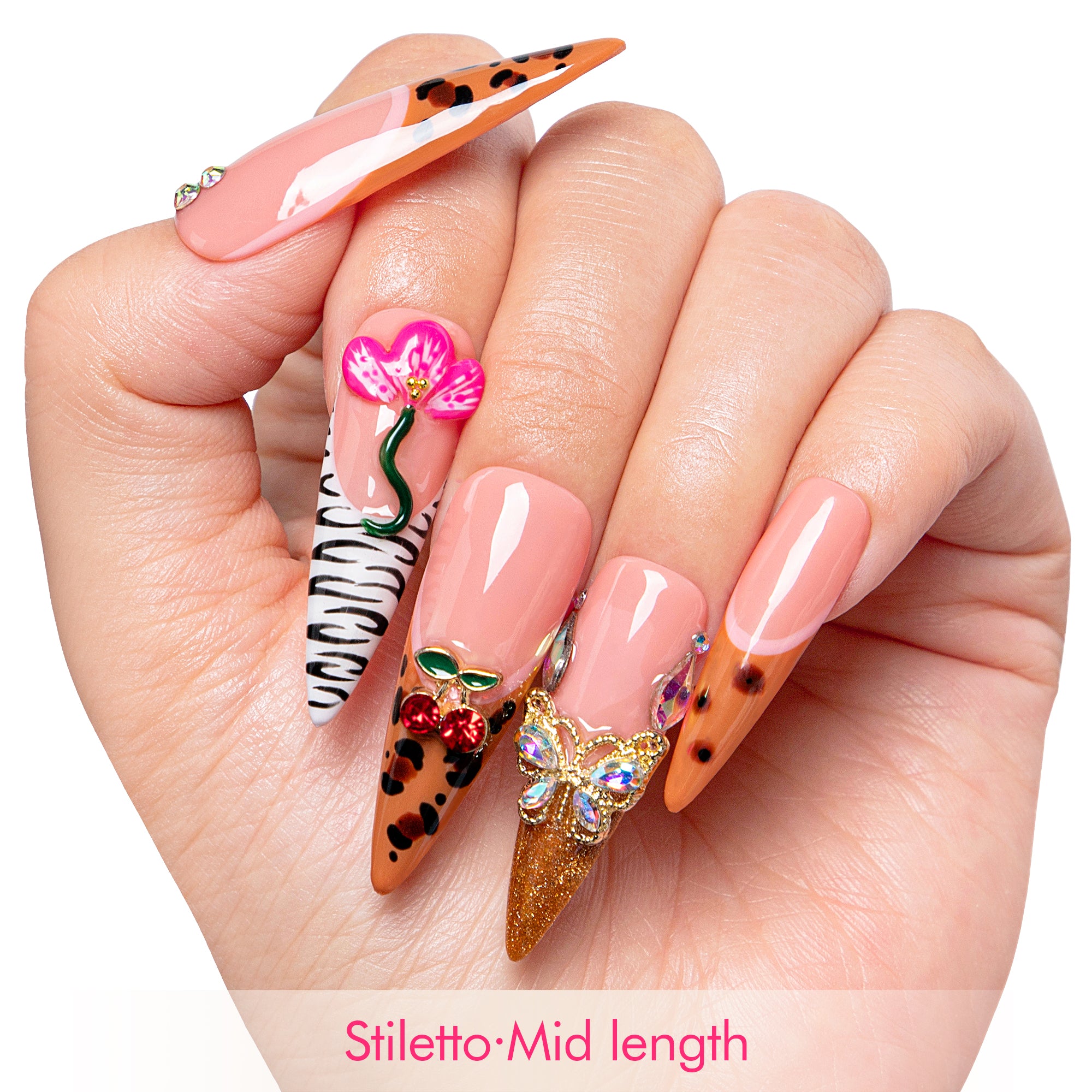 Forbidden Fruit Energy Handmade Nails H572