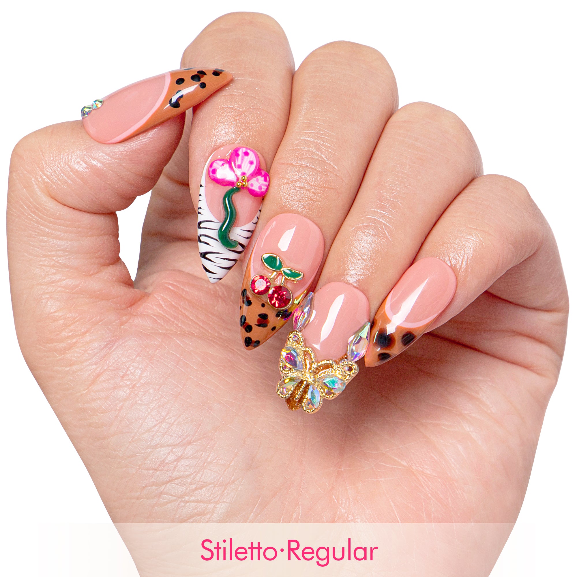 Forbidden Fruit Energy Handmade Nails H572