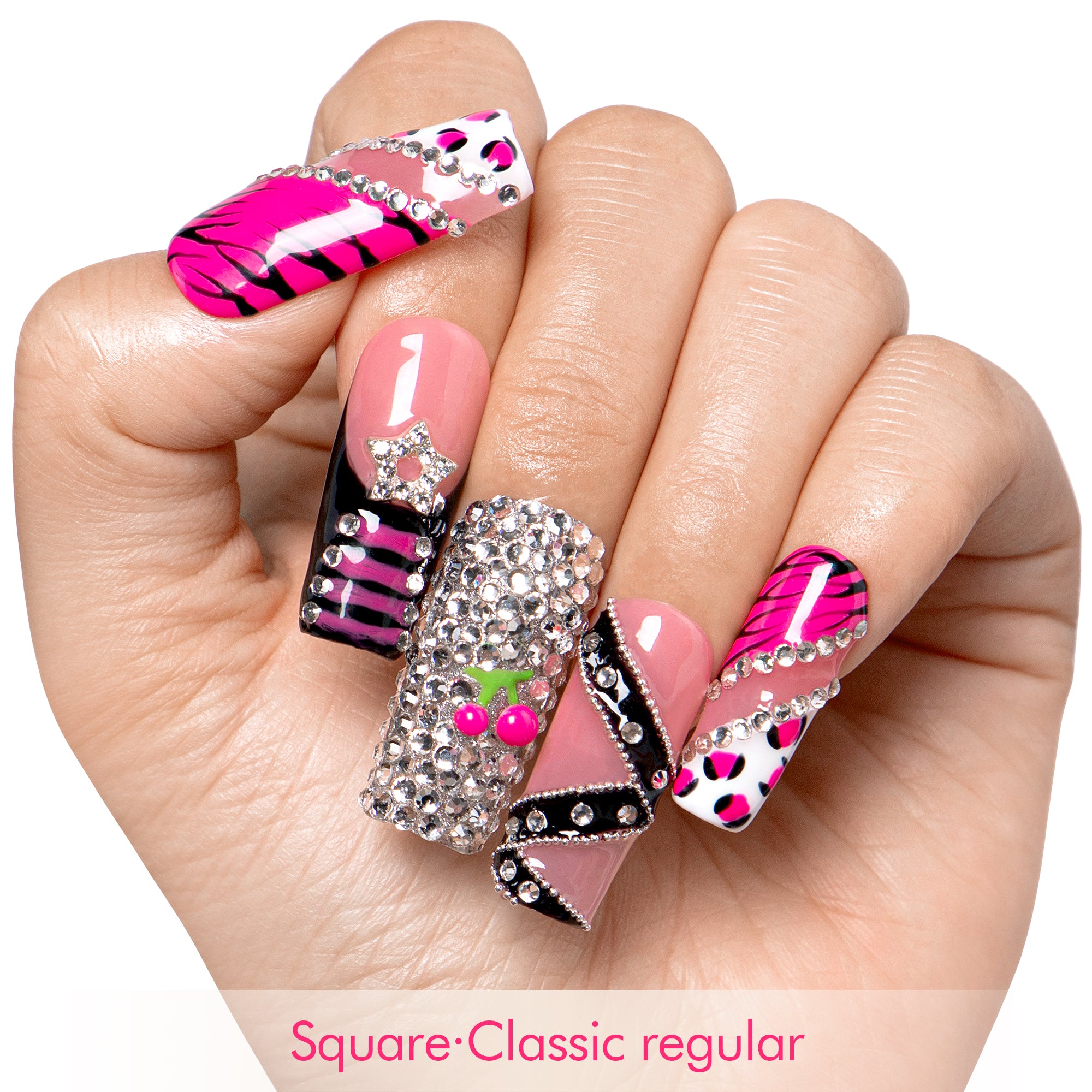 Text Me Never Handmade Nails H575