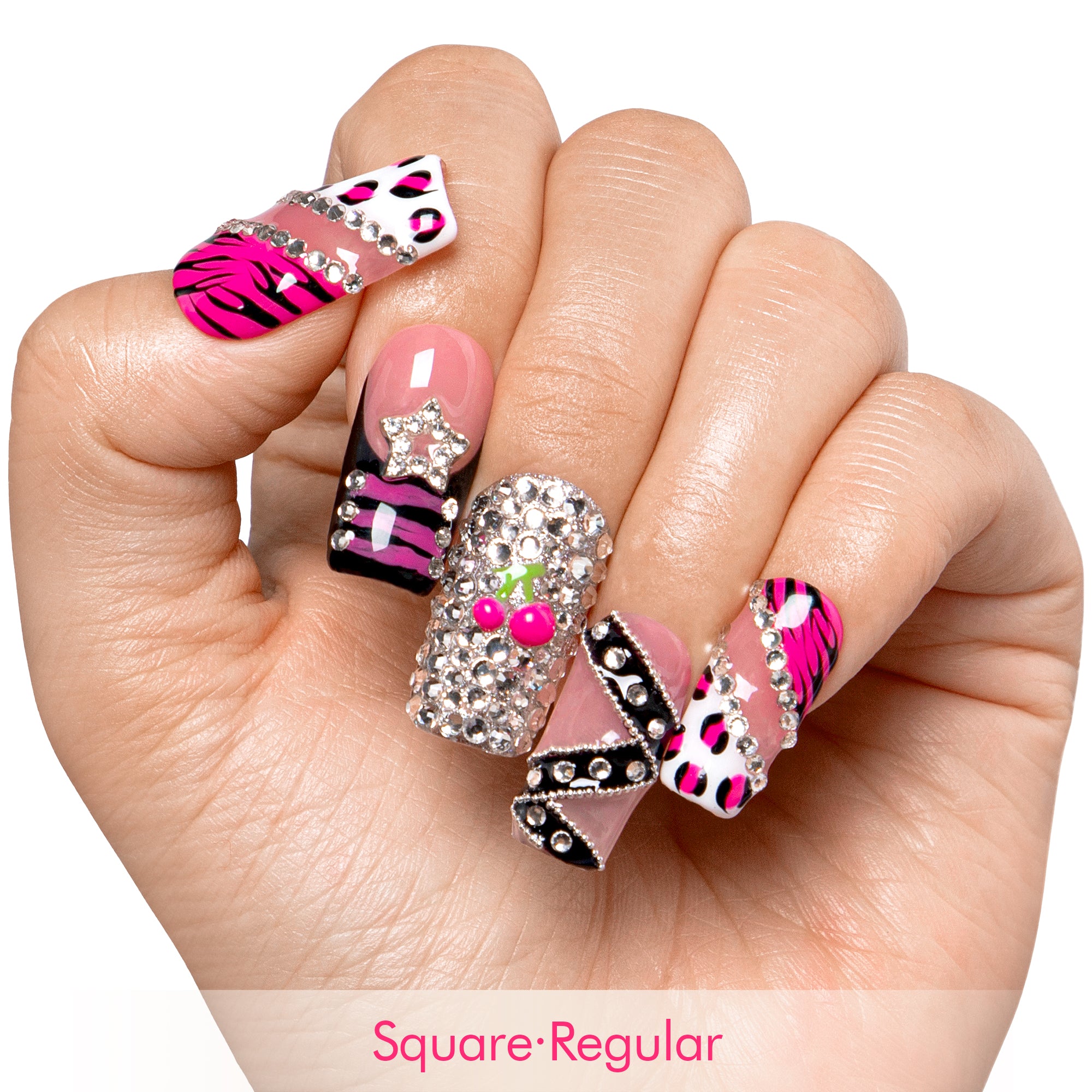 Text Me Never Handmade Nails H575