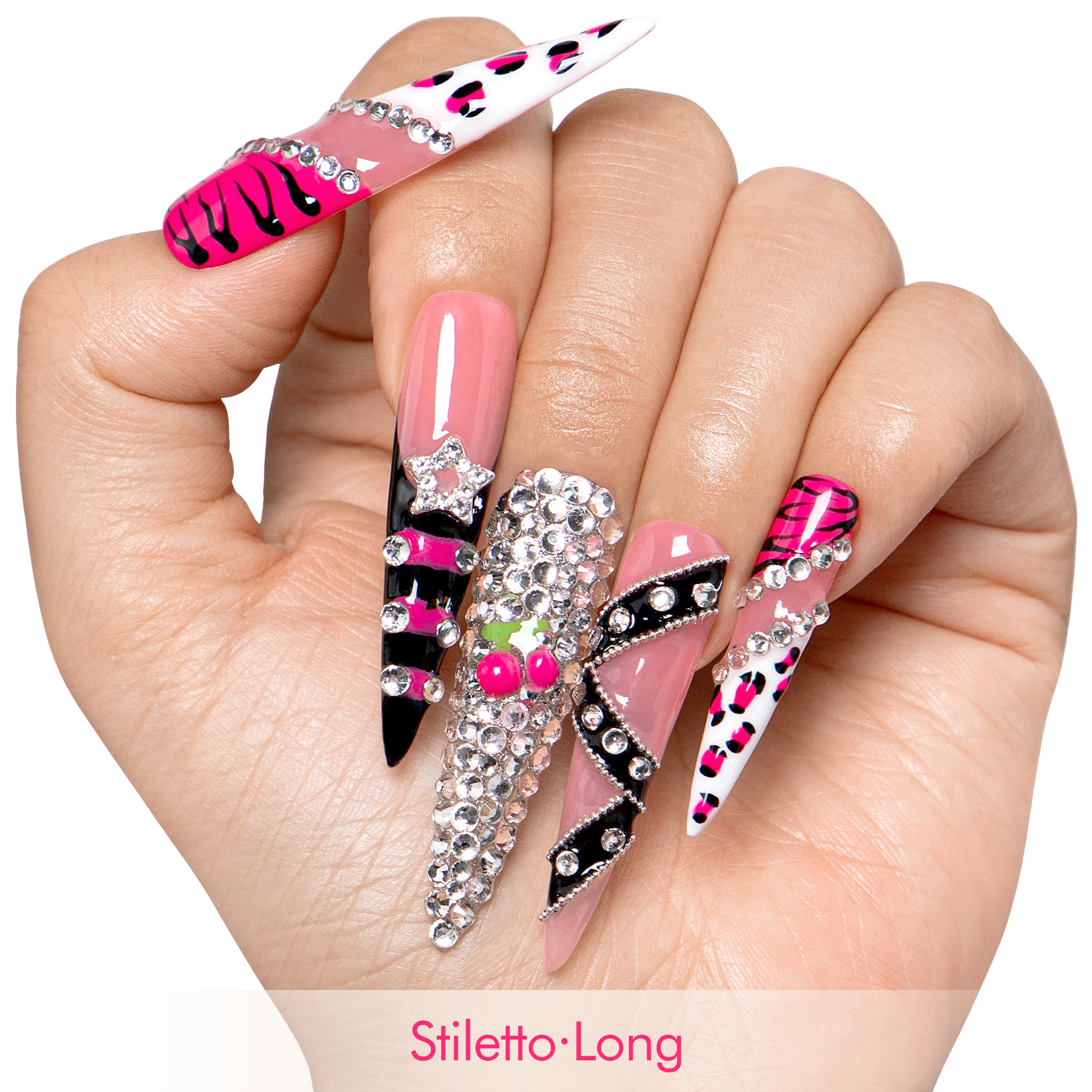 Text Me Never Handmade Nails H575
