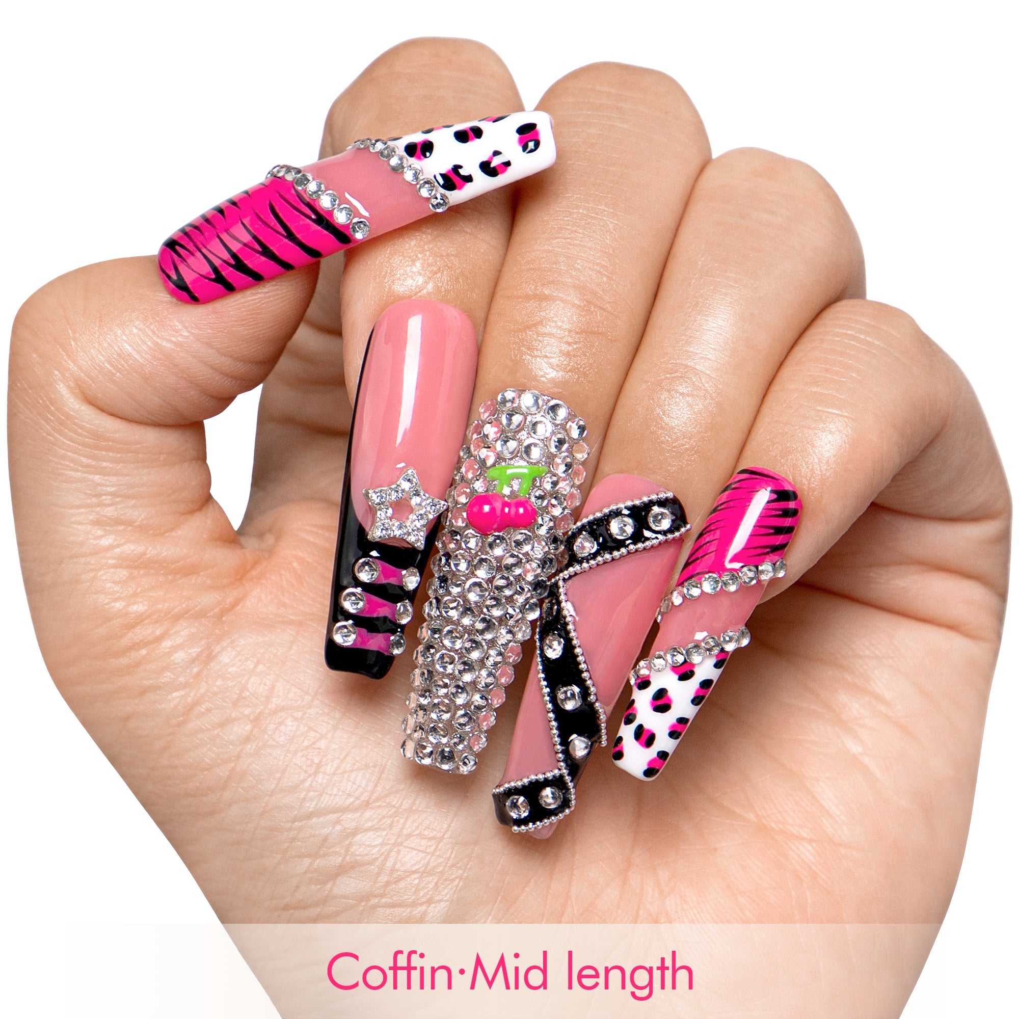 Text Me Never Handmade Nails H575