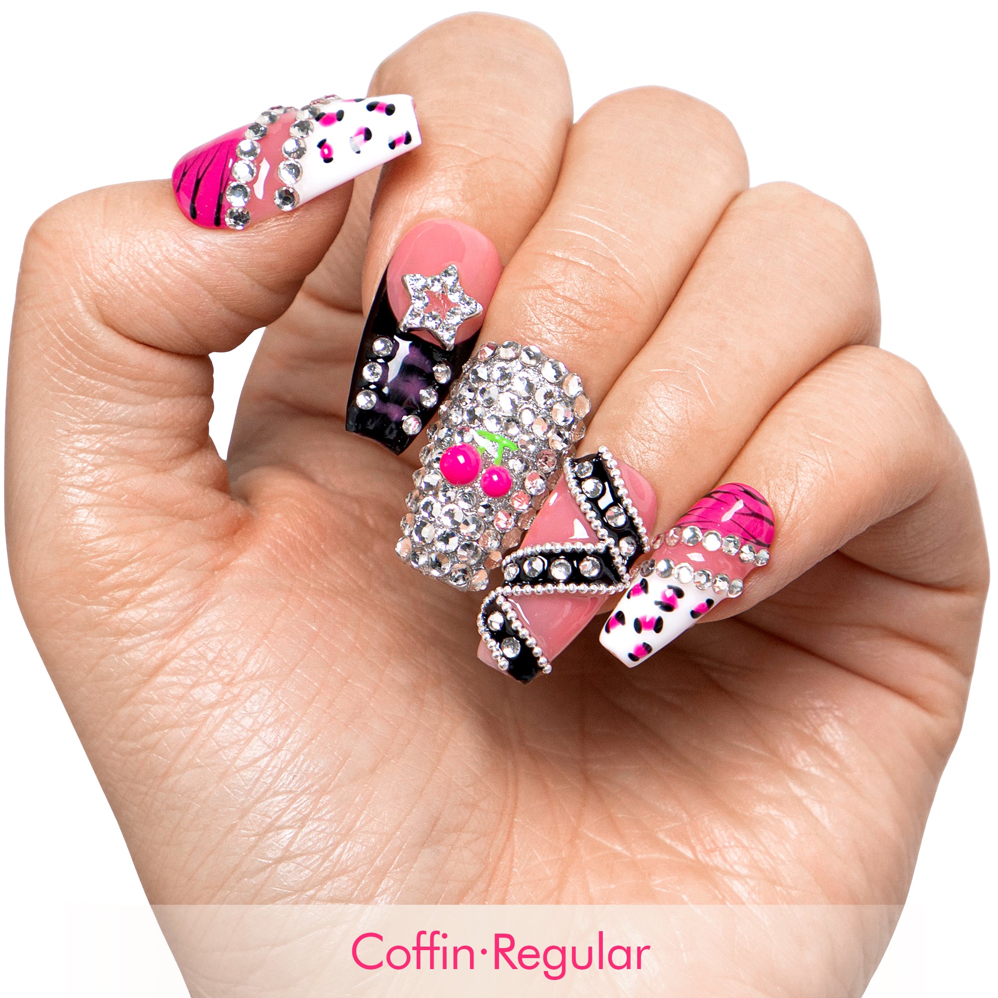 Text Me Never Handmade Nails H575
