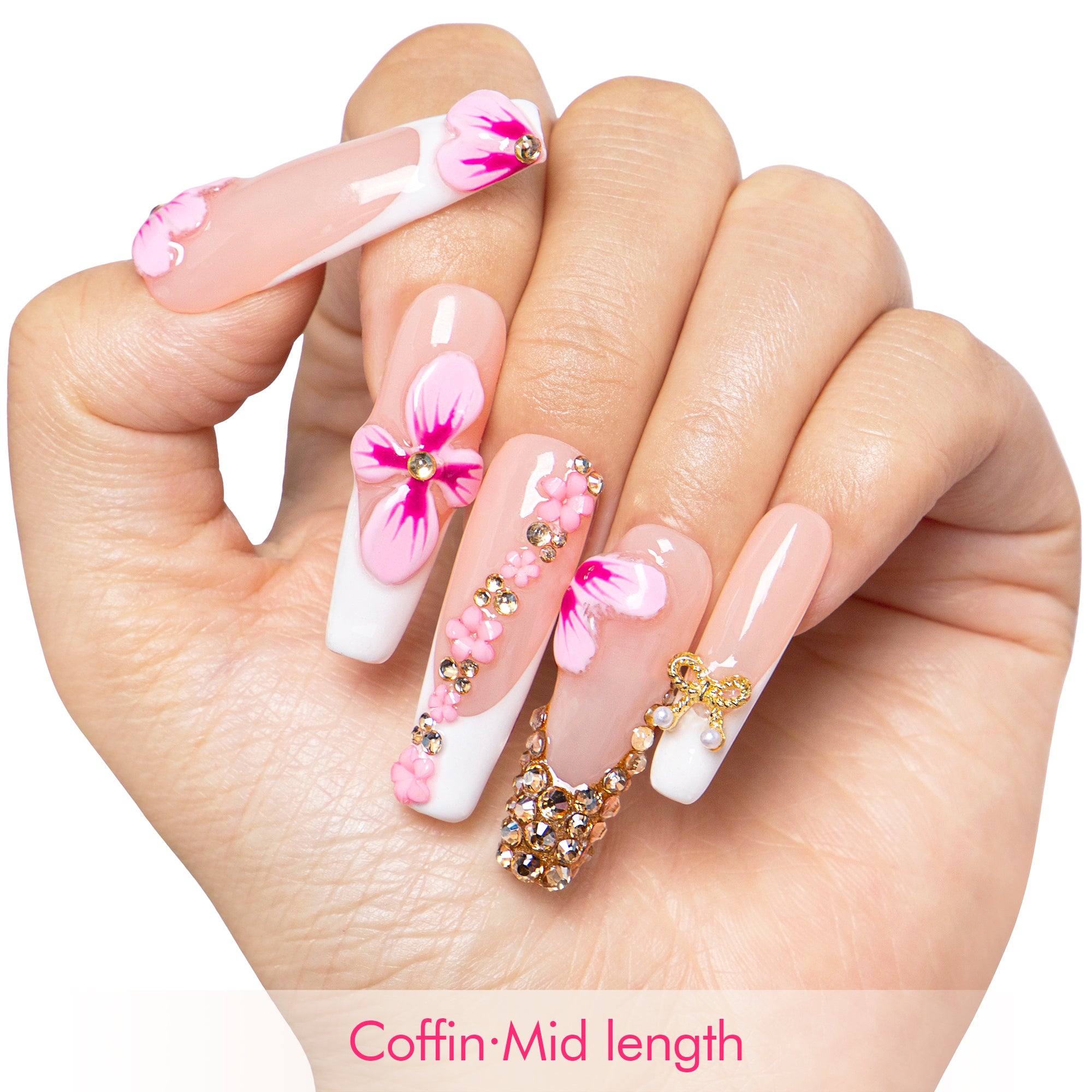 Soft But Toxic Handmade Nails H576