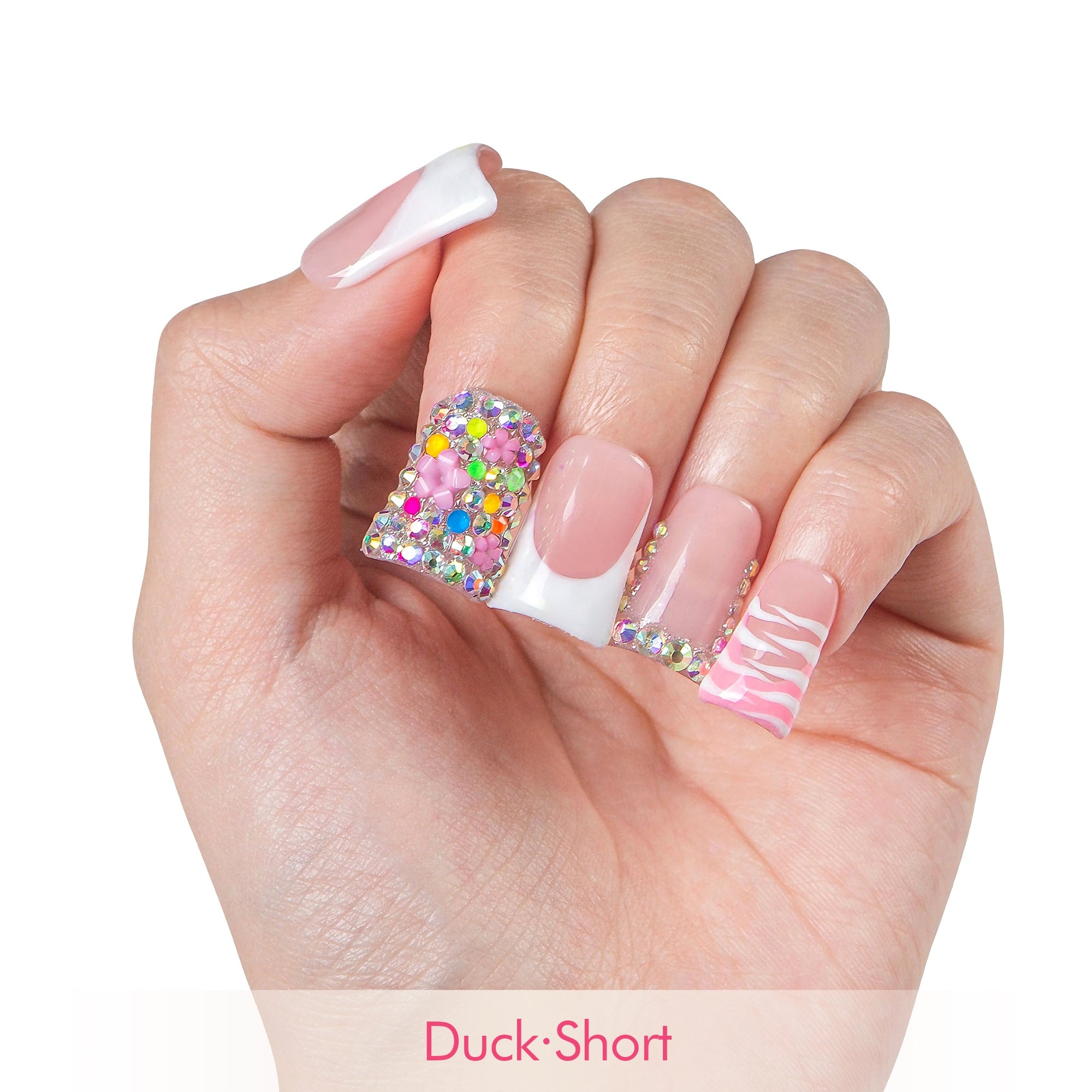 Kiss Me In Kawaii Handmade Nails H577