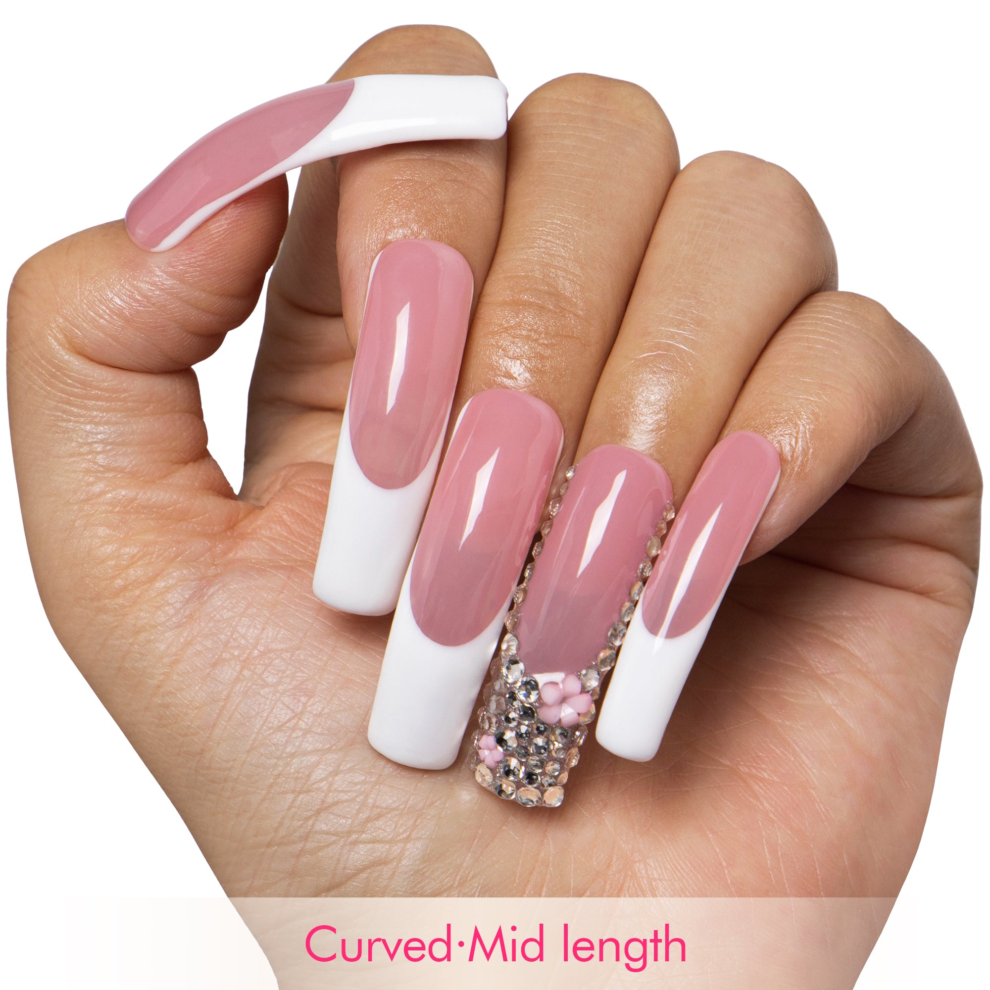 Flirt Alert Handmade Nails H578