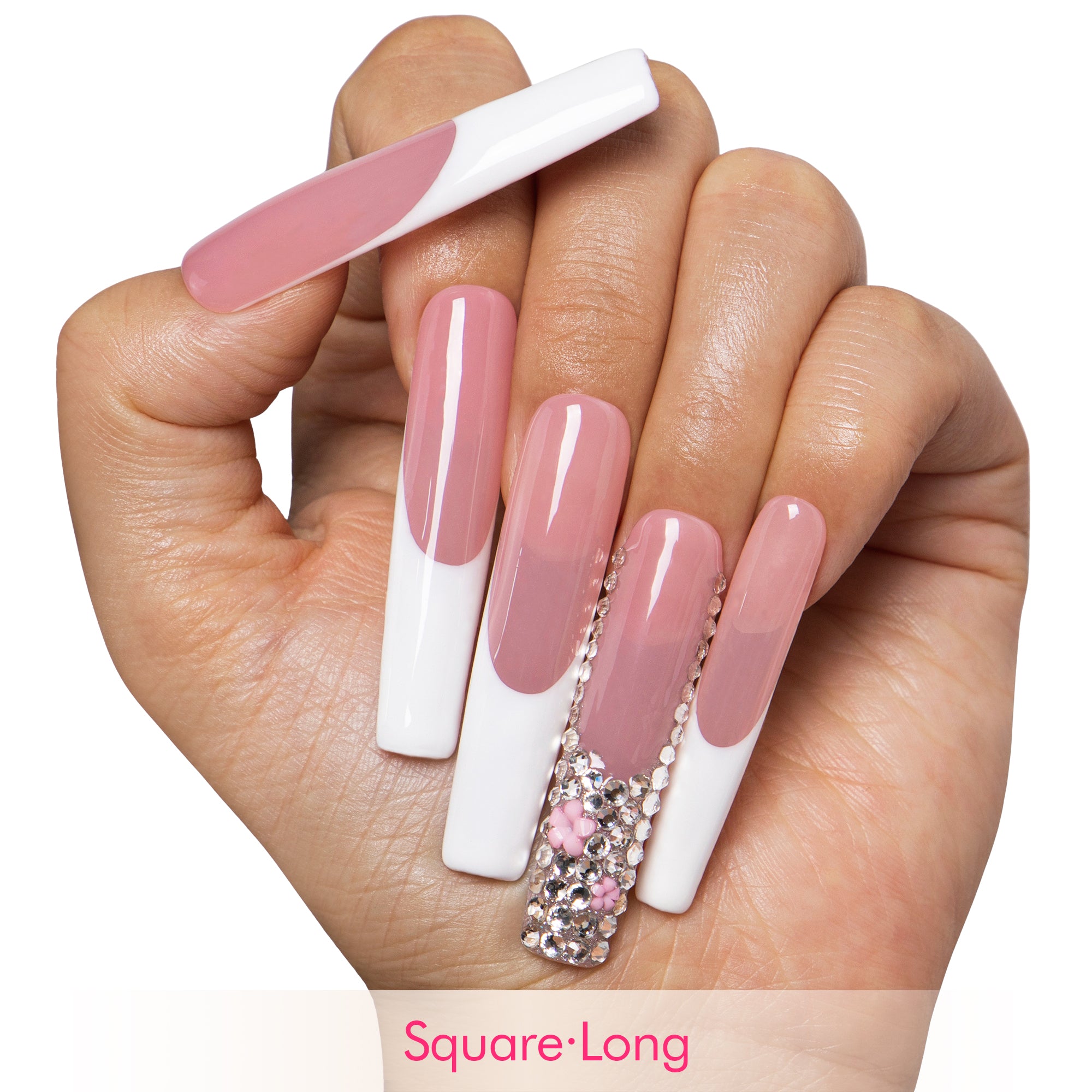 Flirt Alert Handmade Nails H578