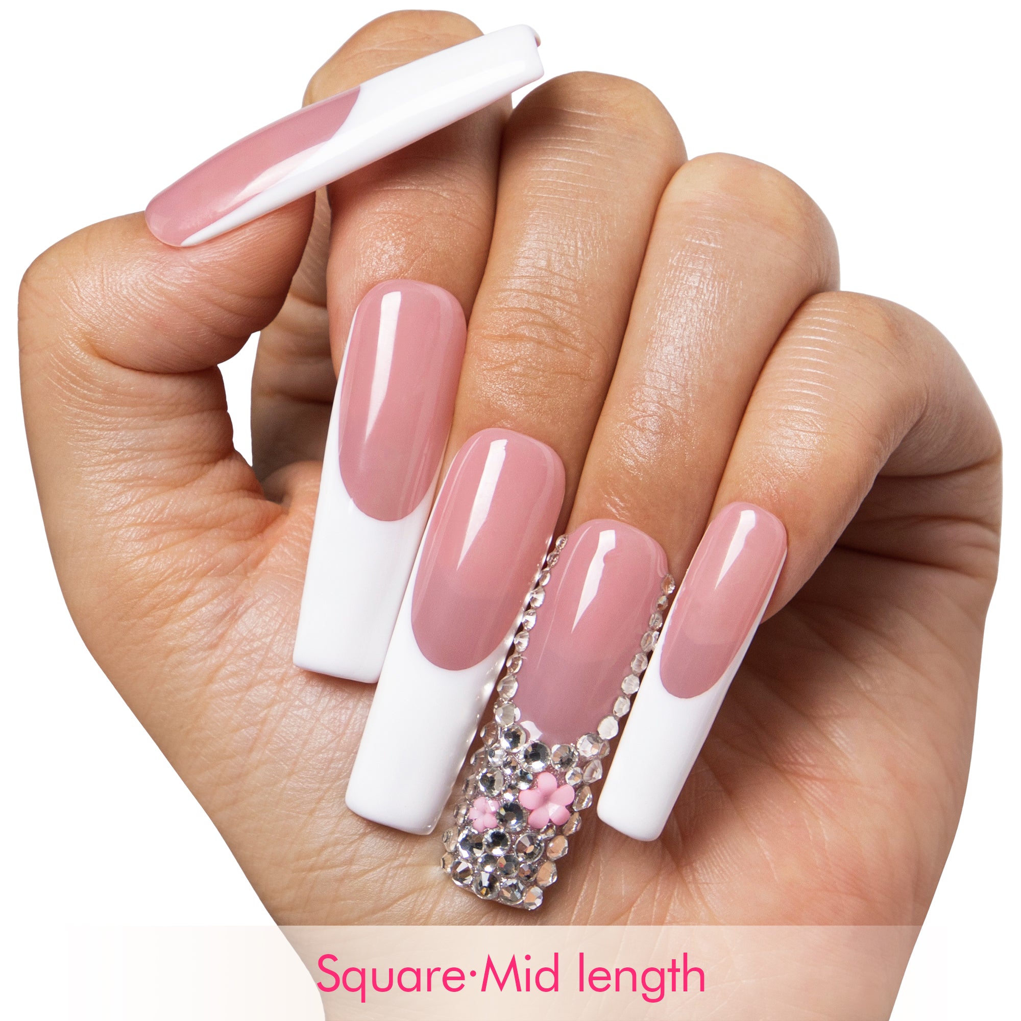 Flirt Alert Handmade Nails H578