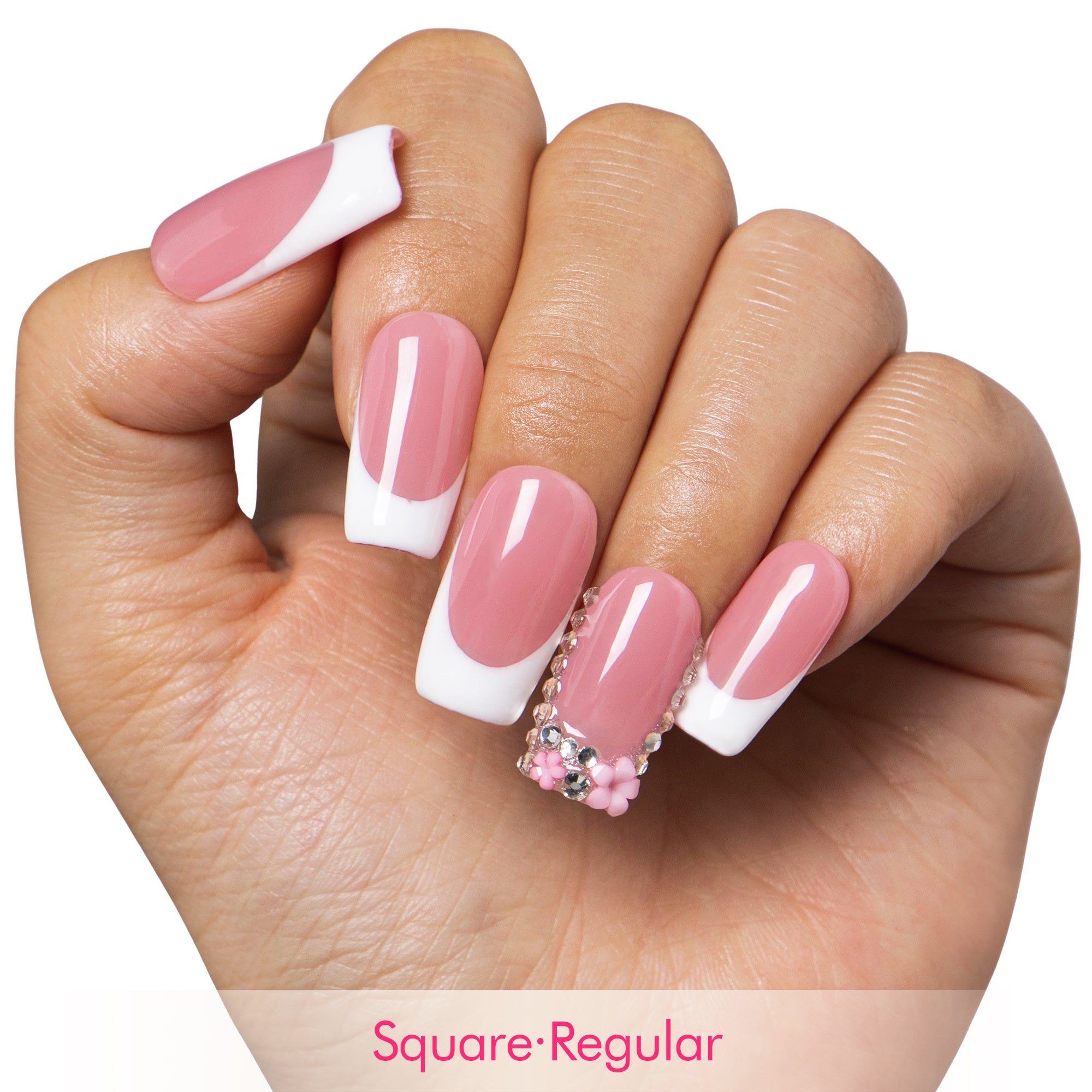 Flirt Alert Handmade Nails H578