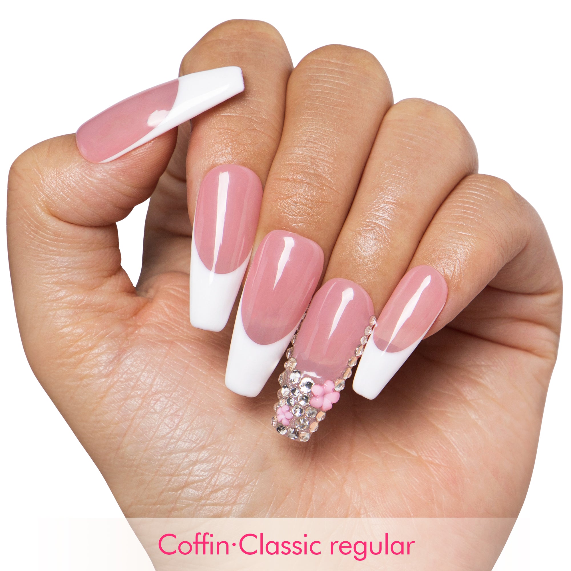 Flirt Alert Handmade Nails H578