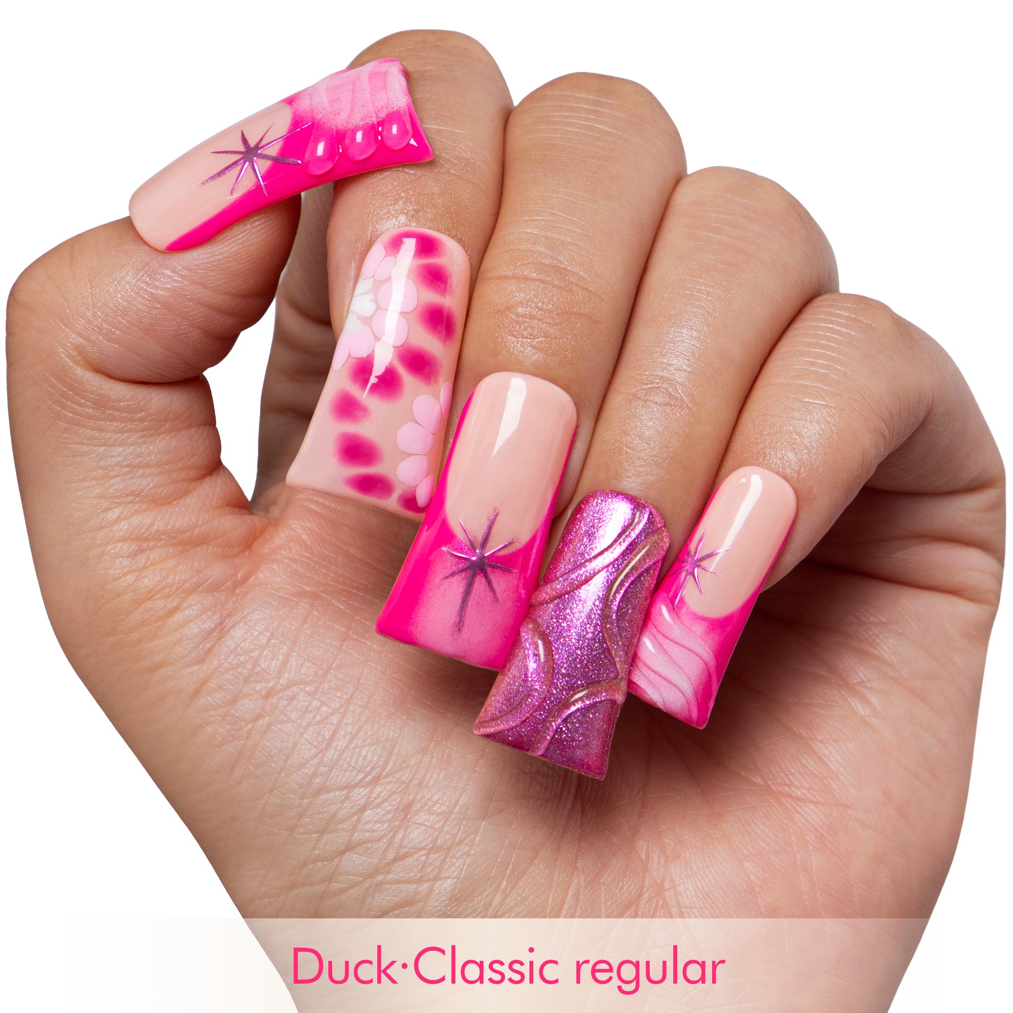 Pinkalicious Handmade Nails H584